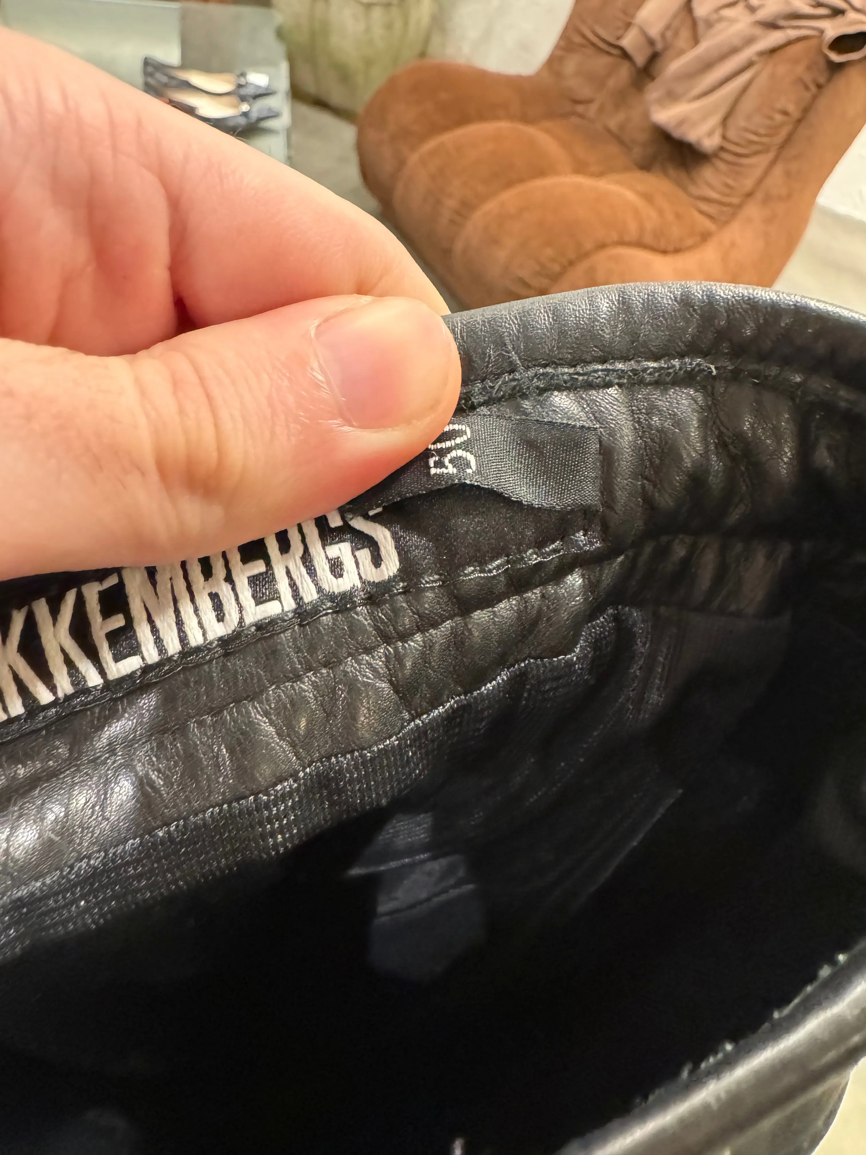 1990s Dirk Bikkembergs all around zipper leather pants