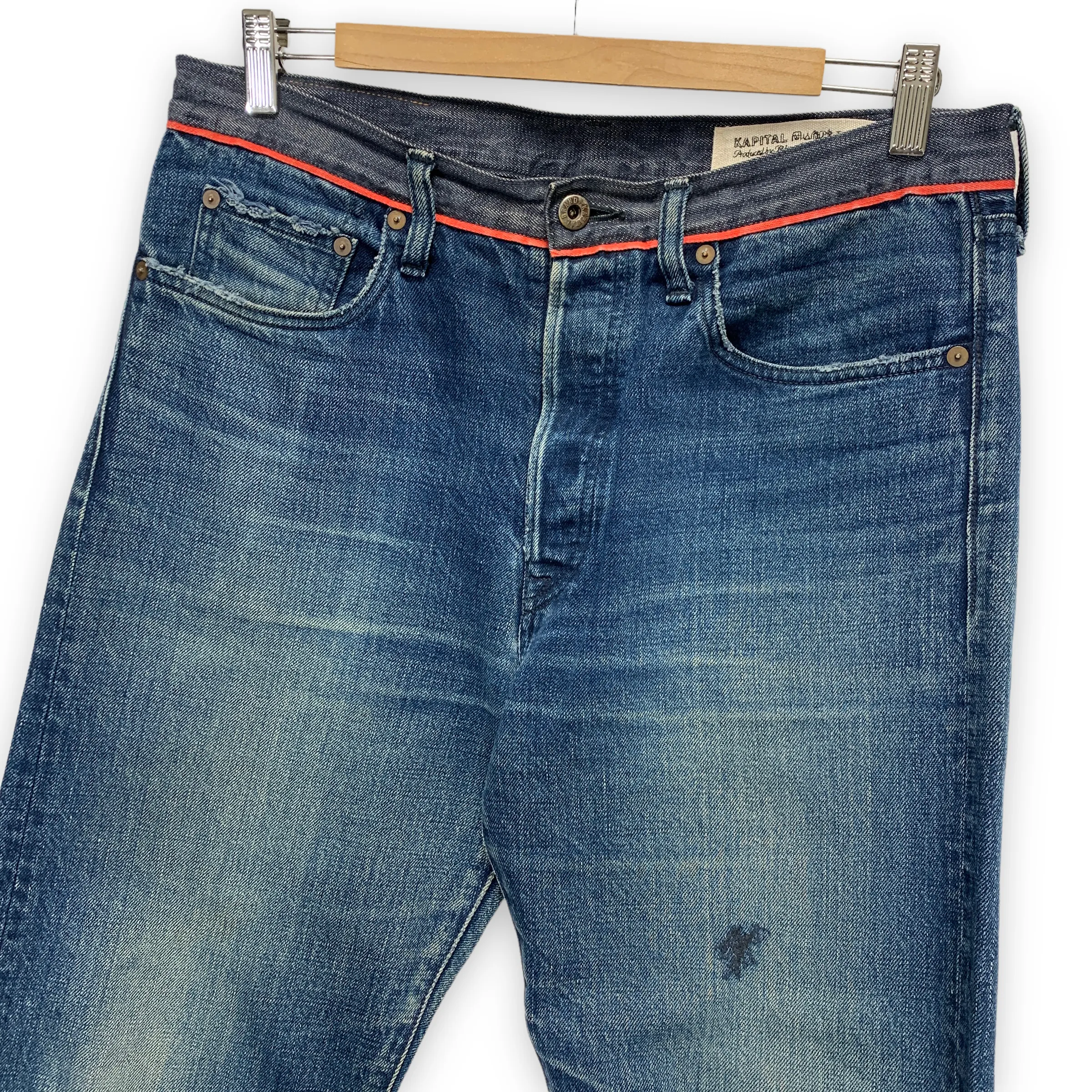 [34] Kapital Okayama Distressed Denim Jeans