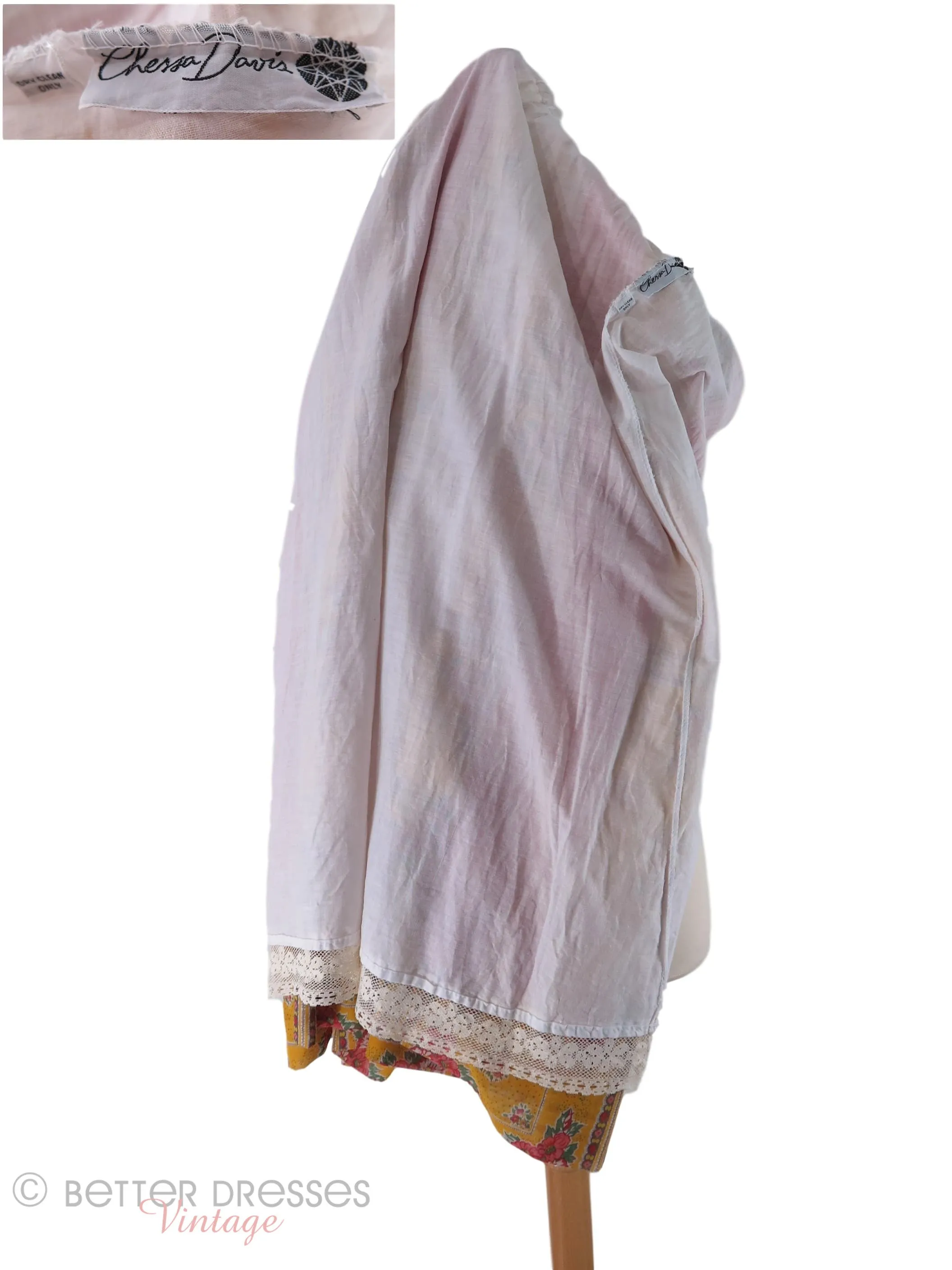 70s Chessa Davis Boho Maxi Skirt