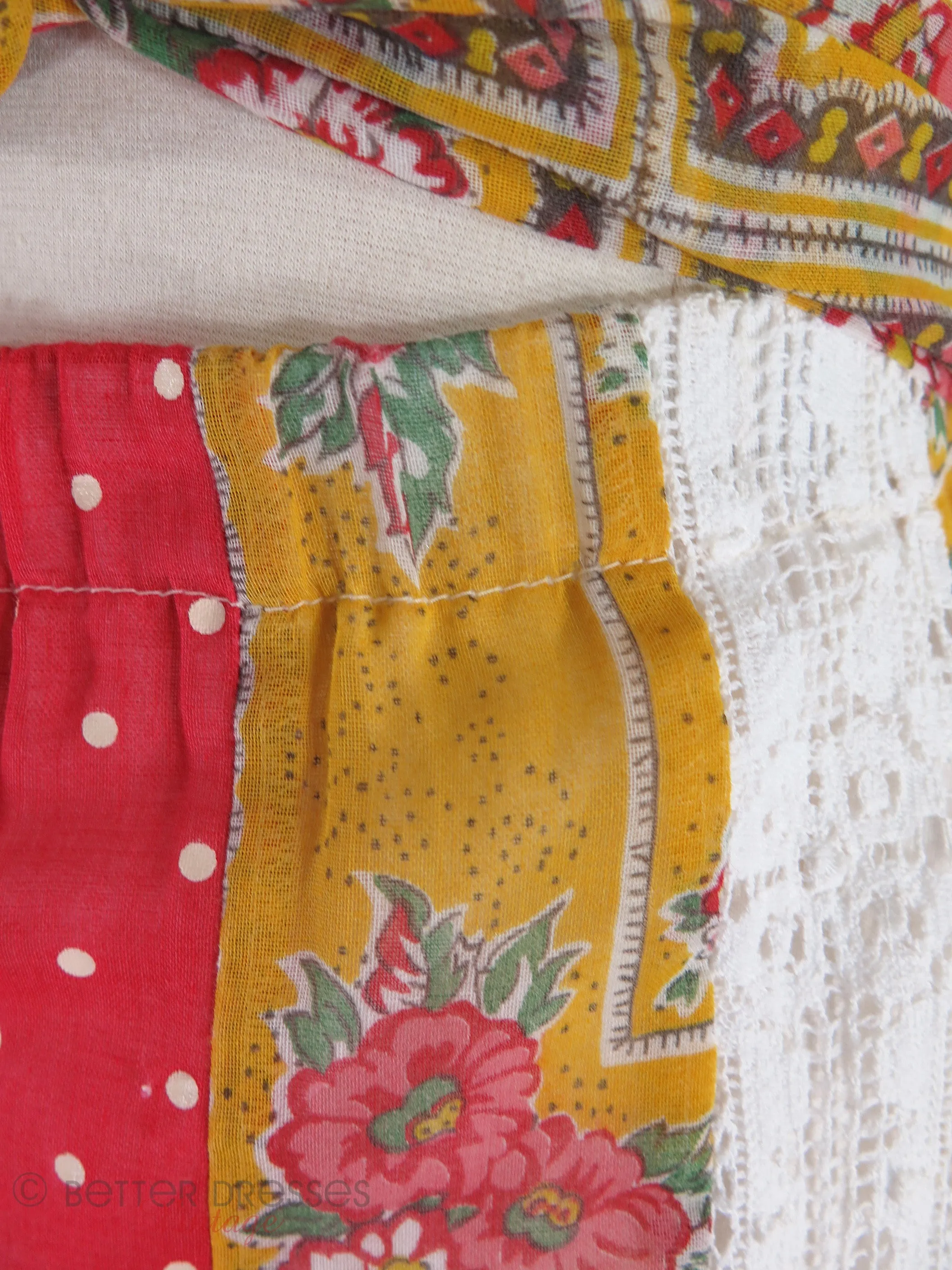 70s Chessa Davis Boho Maxi Skirt