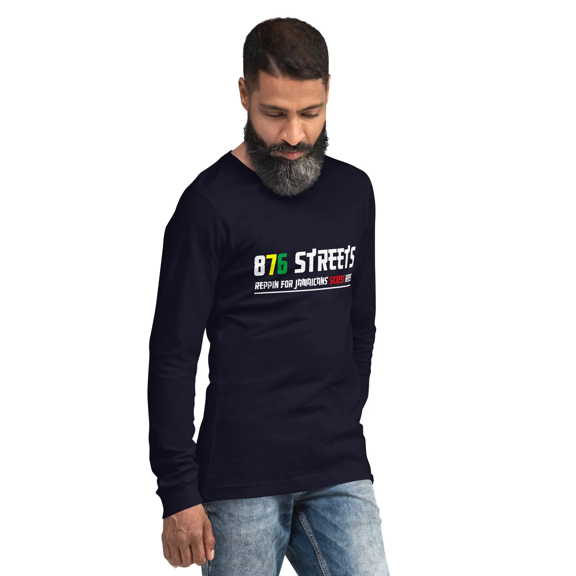 876 Streets Unisex Long Sleeve Tee