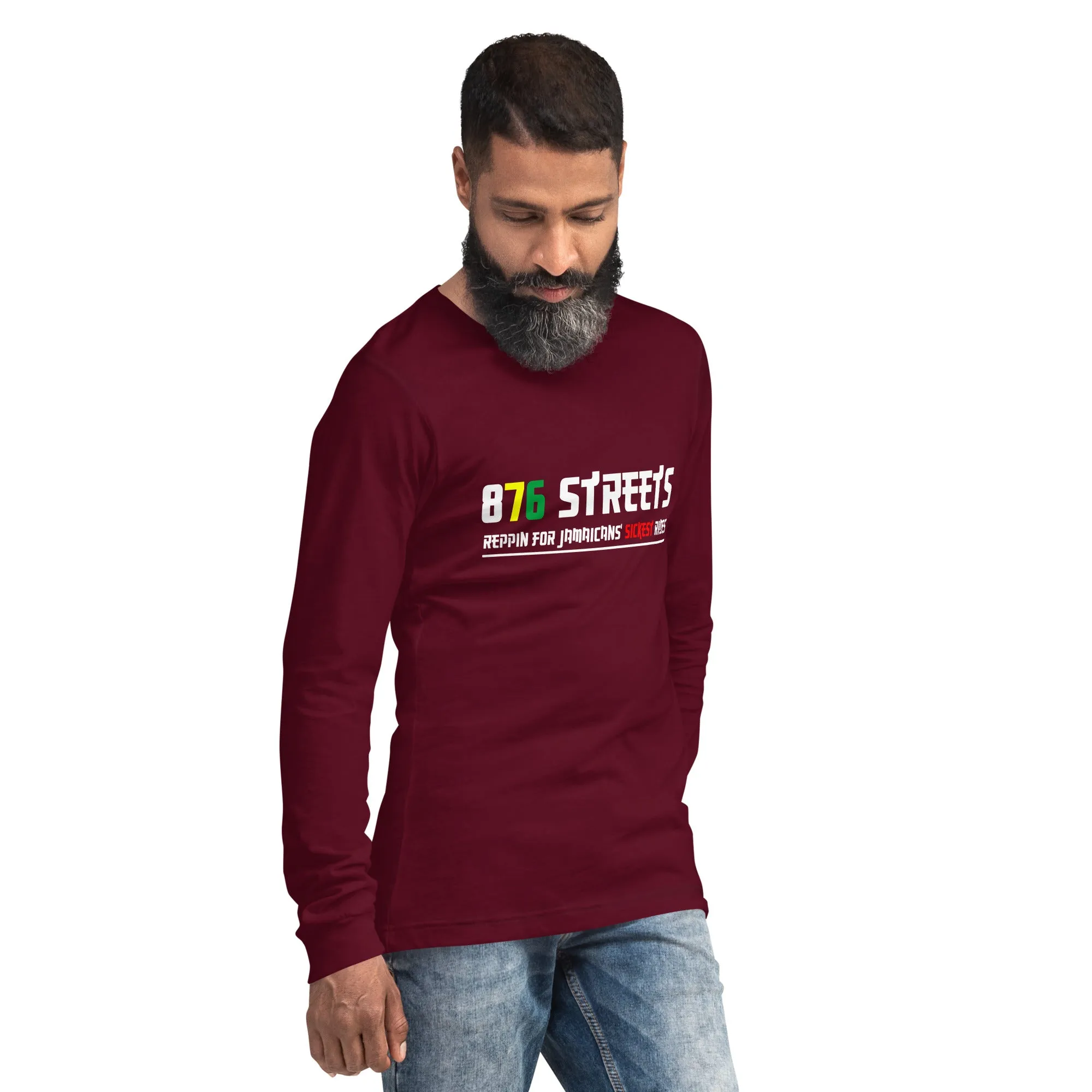 876 Streets Unisex Long Sleeve Tee