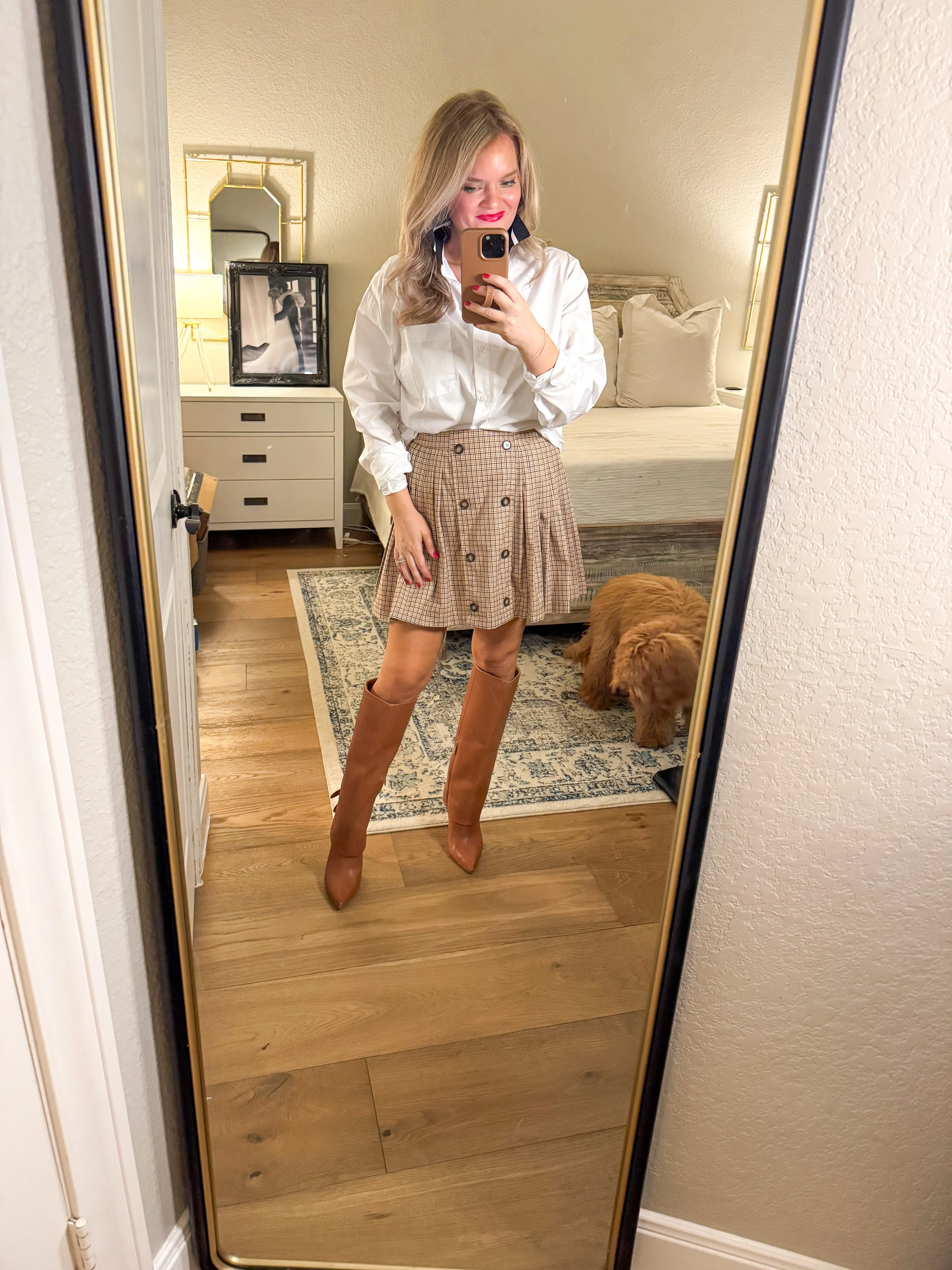 Addie Varsity Collar Shirt