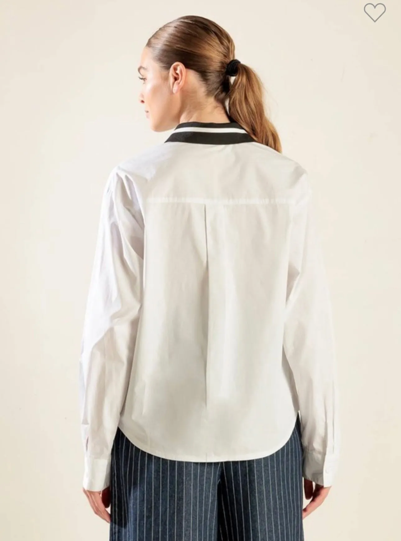 Addie Varsity Collar Shirt
