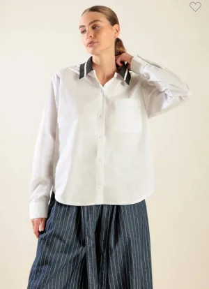 Addie Varsity Collar Shirt