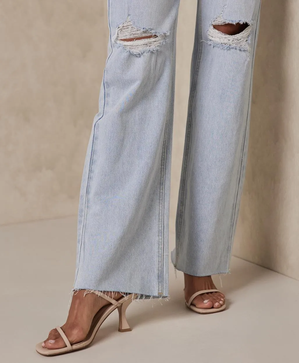AERE Womens Organic Cotton High Straight Jeans Size 27