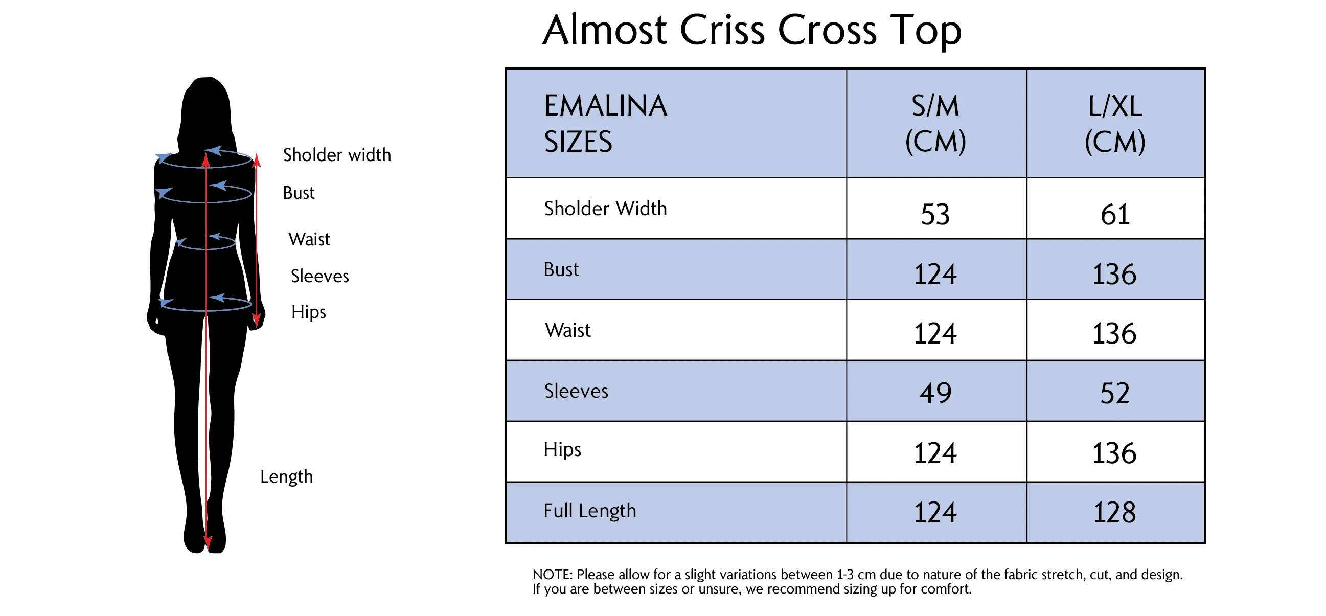 Almost Criss Cross Top