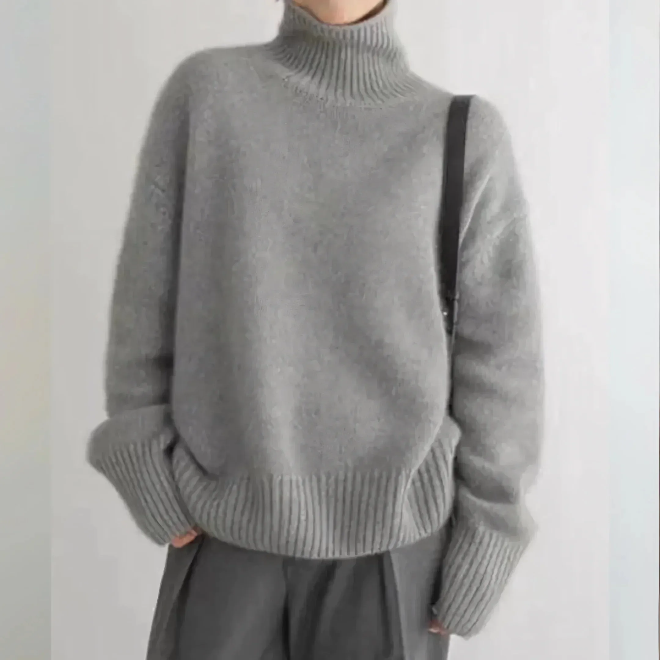 Aurora - Pull ultra doux 100 % laine cachemire