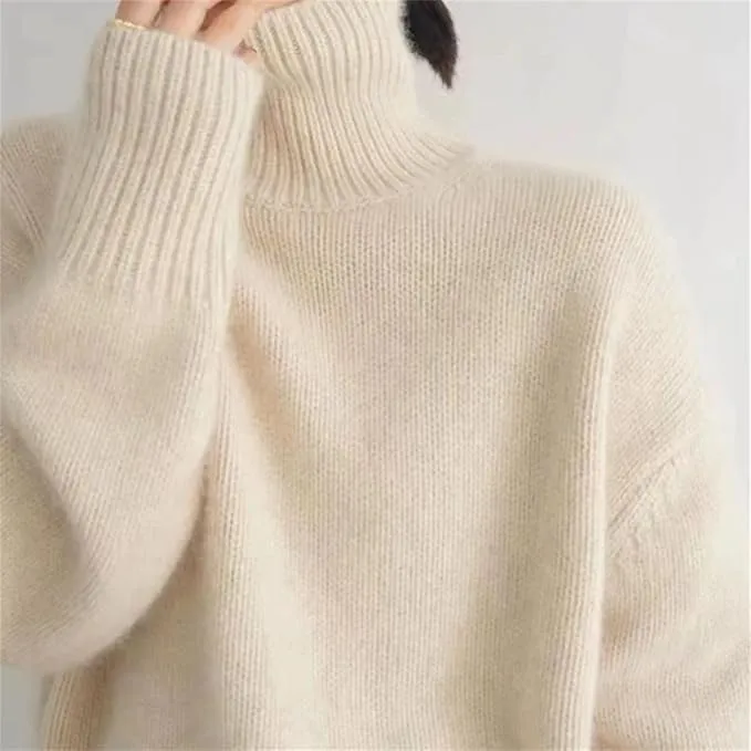 Aurora - Pull ultra doux 100 % laine cachemire
