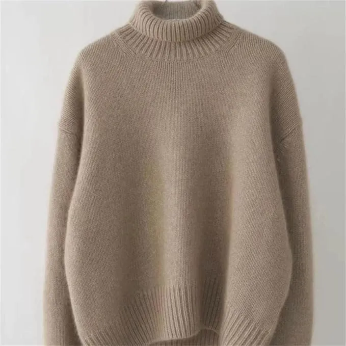 Aurora - Pull ultra doux 100 % laine cachemire