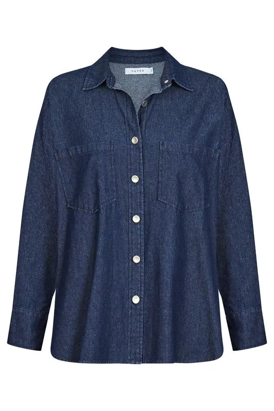 Austin Denim Shirt - Indigo