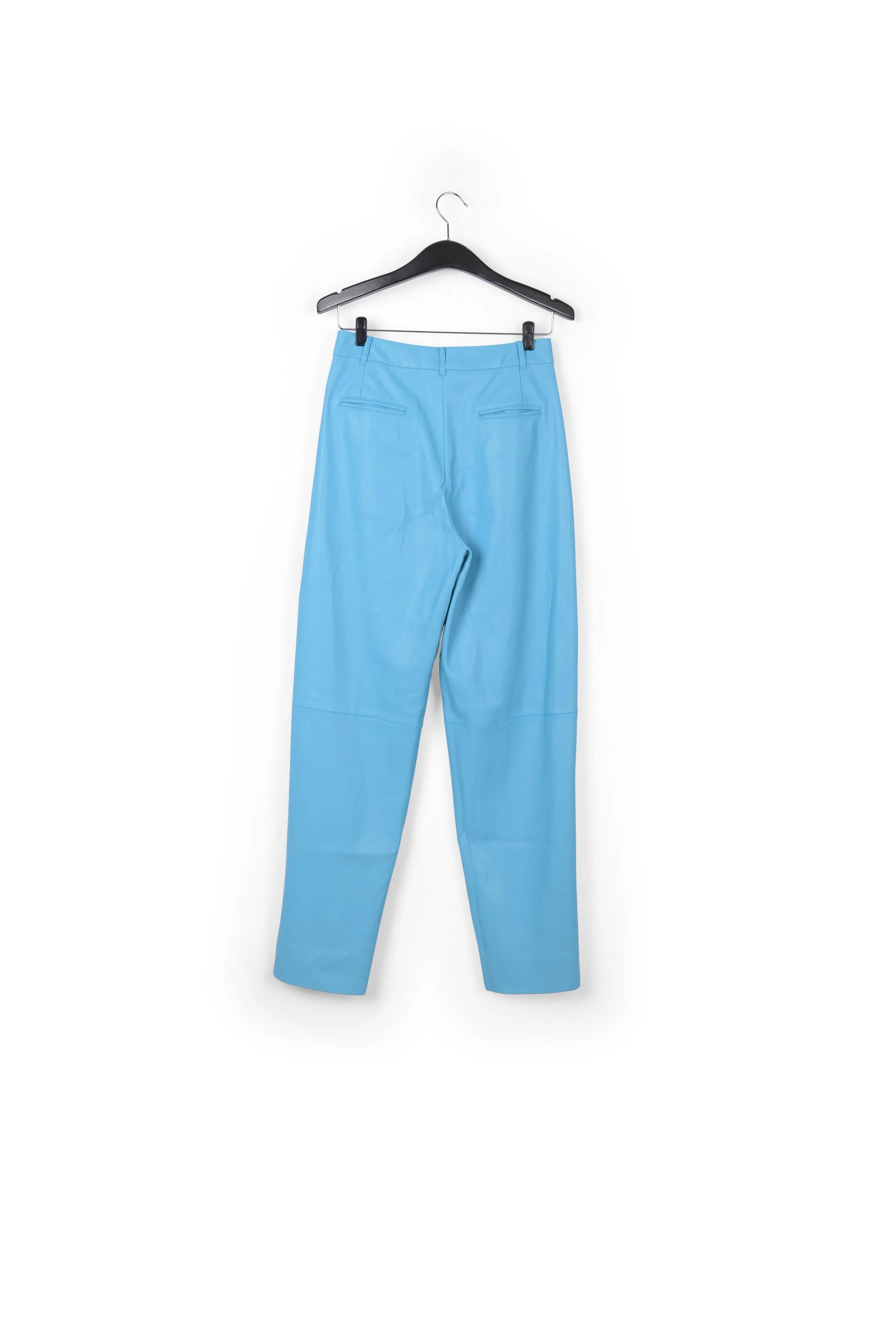 Awl fake leather pants