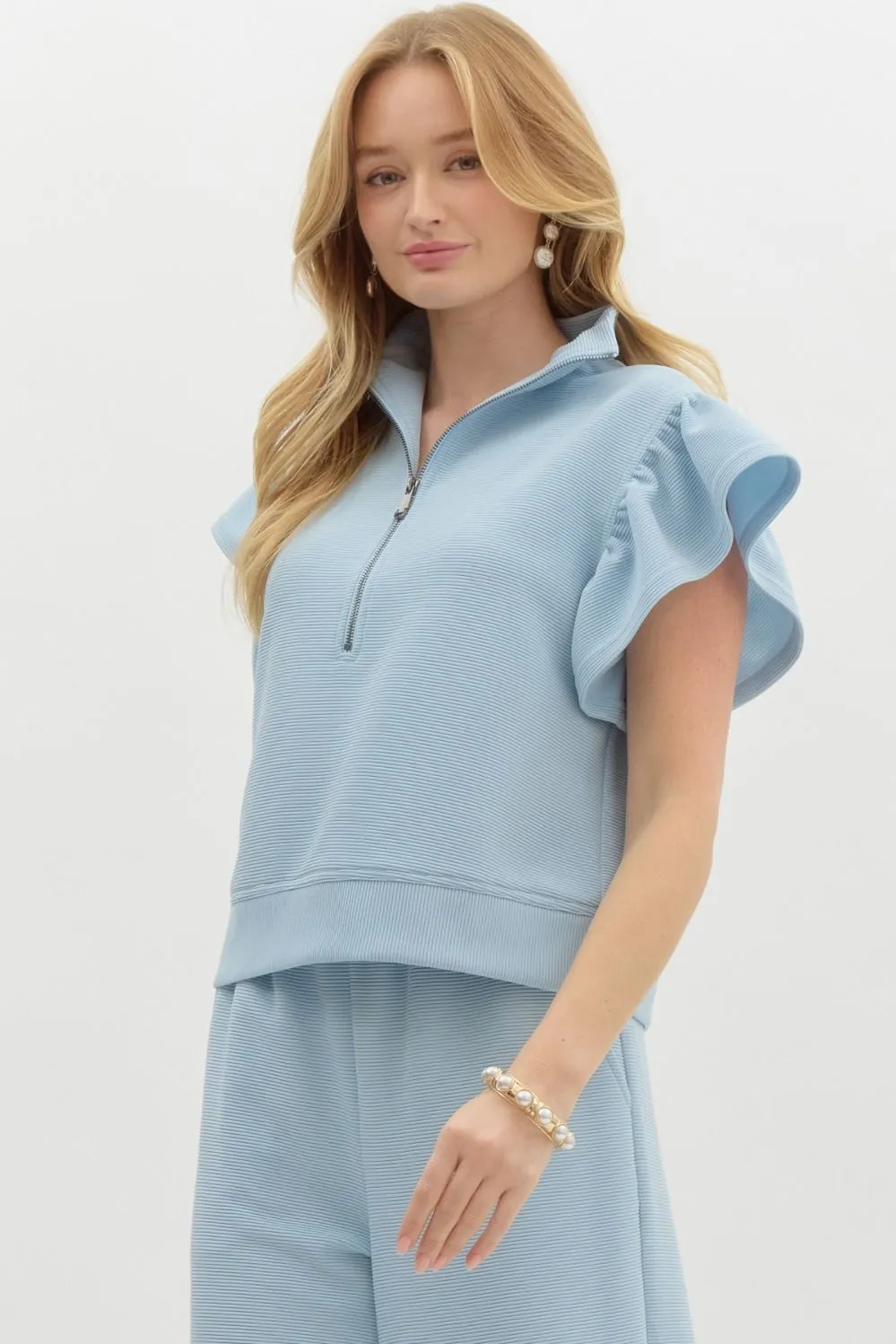 Baby Blue Textured Set