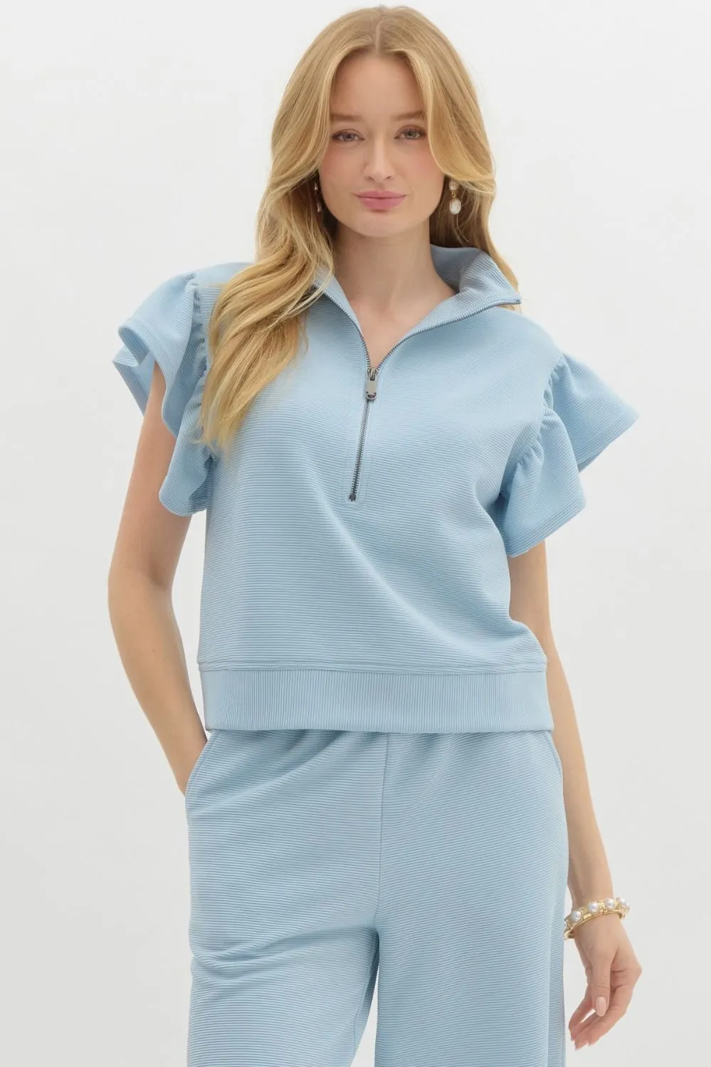 Baby Blue Textured Set