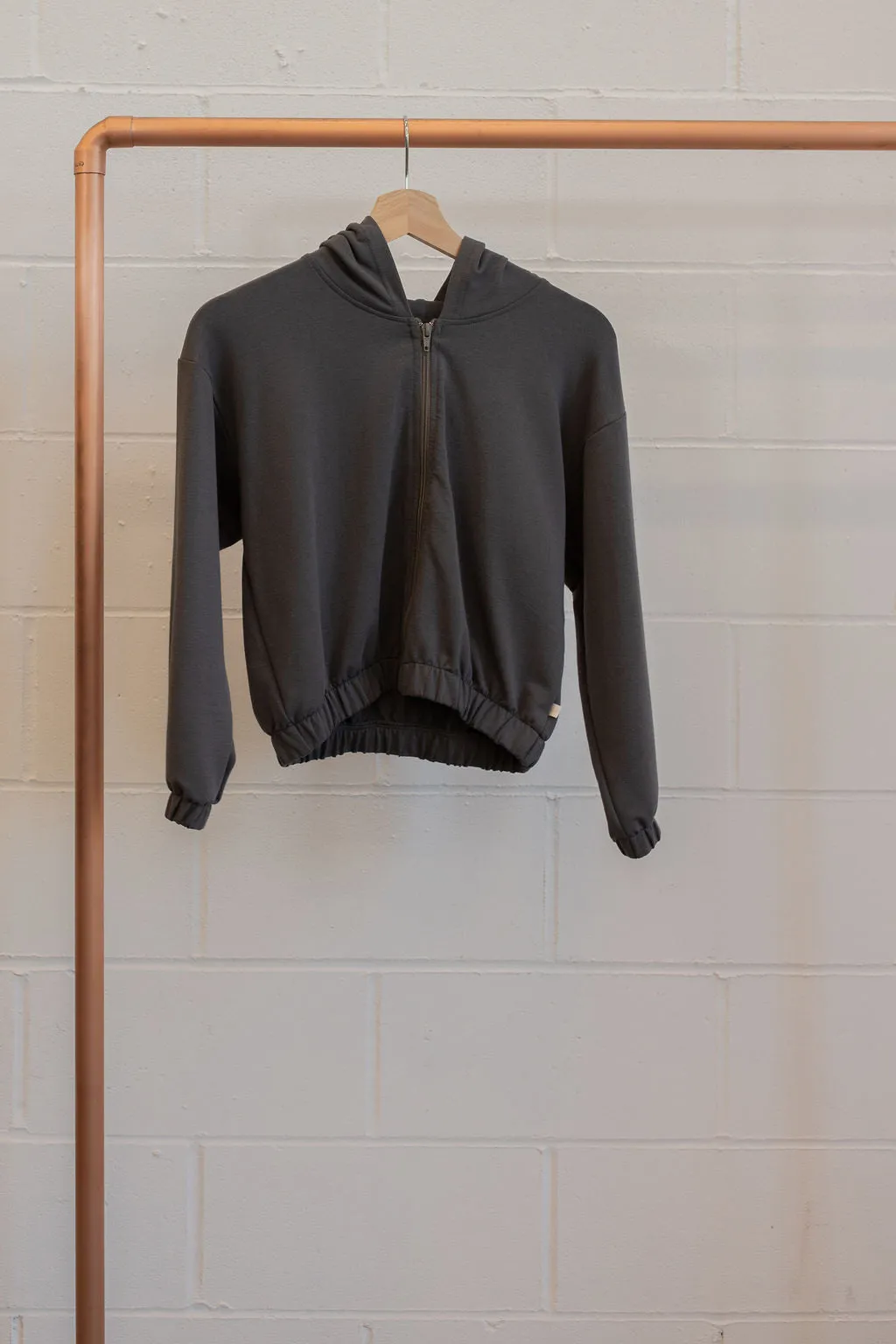 Back to Basics: Youth Terry Cropped Hoodie