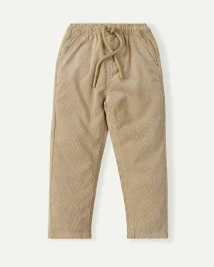 Beige Corduroy Trousers