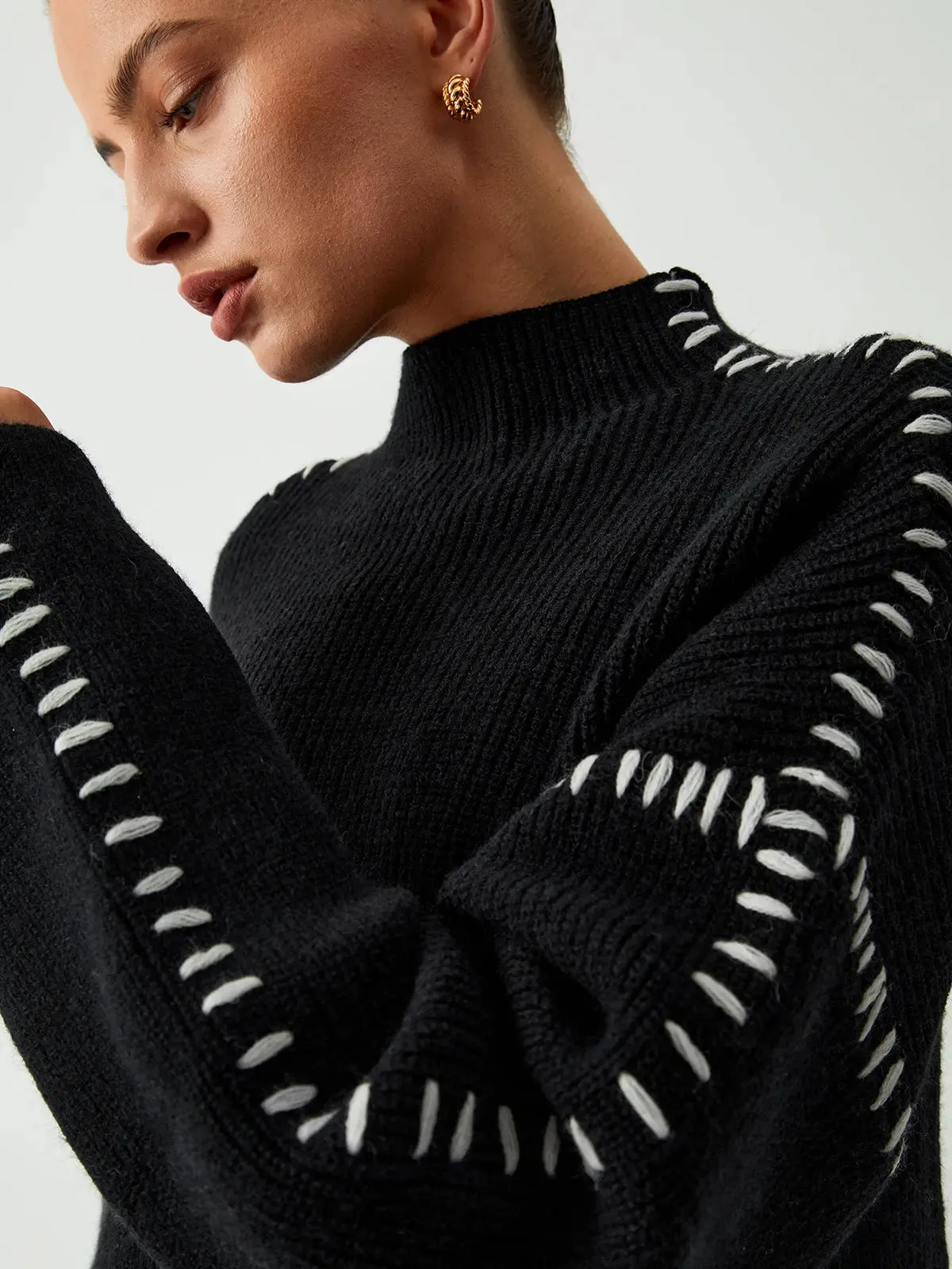 Belle - Ultra Comfortable Oversized Design Woman's Sweater