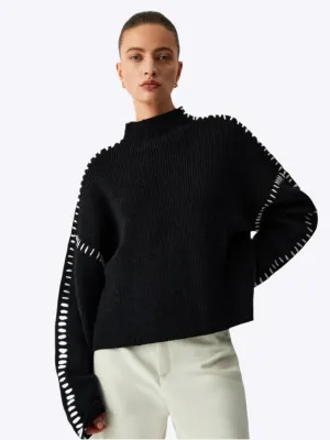 Belle - Ultra Comfortable Oversized Design Woman's Sweater