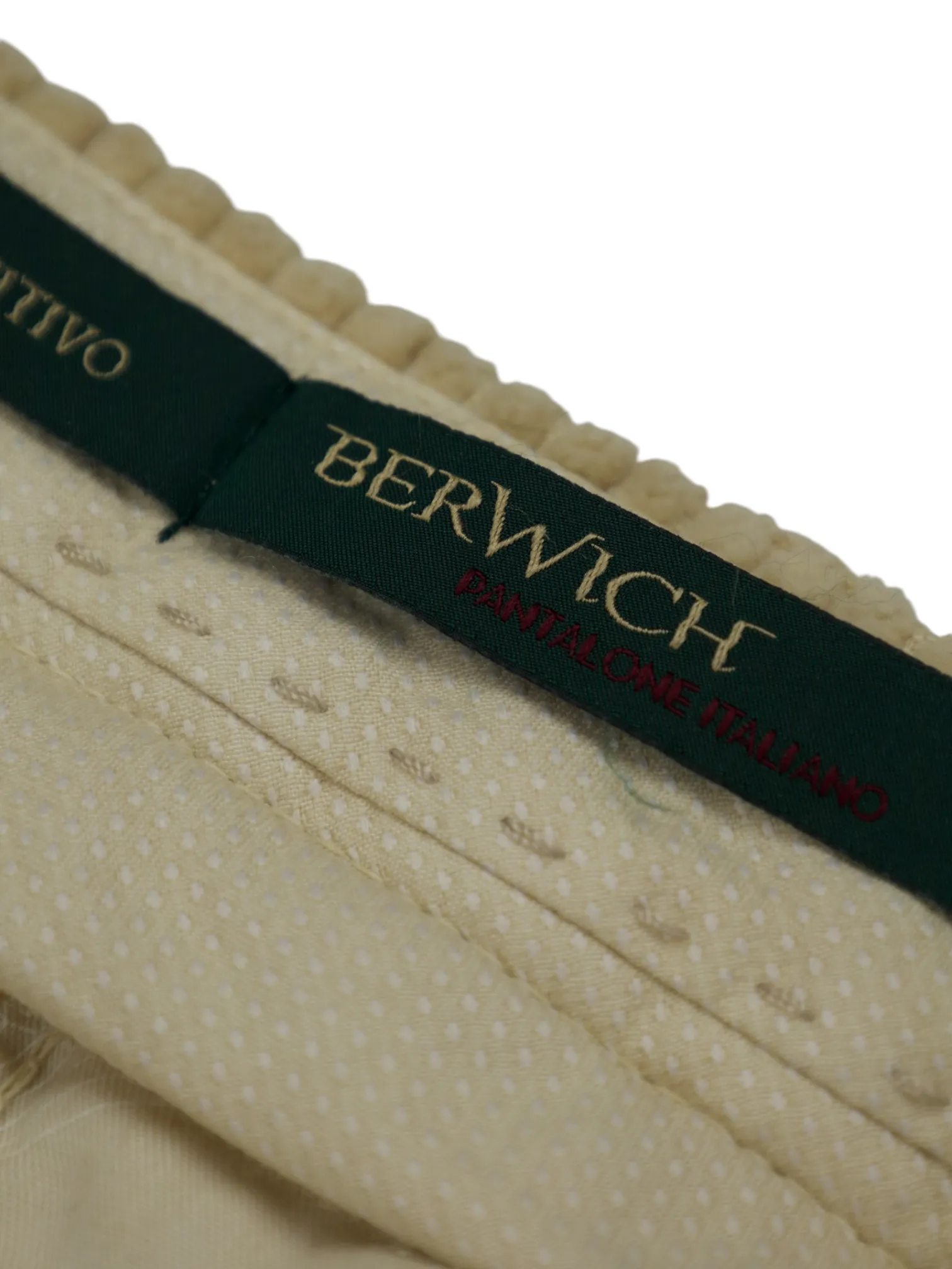 Berwich Sand Vulcano Corduroy Trousers