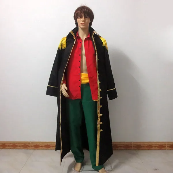 Blackbeard Pirate Halloween Outfit Cosplay Costume