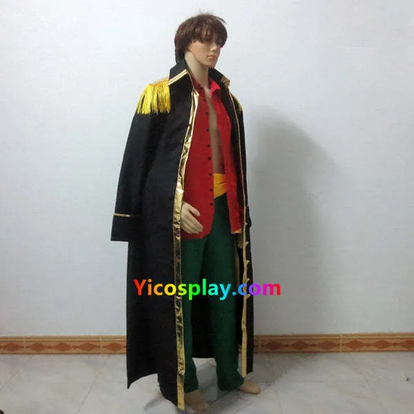 Blackbeard Pirate Halloween Outfit Cosplay Costume