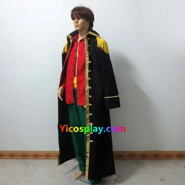 Blackbeard Pirate Halloween Outfit Cosplay Costume