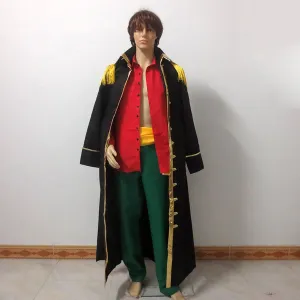 Blackbeard Pirate Halloween Outfit Cosplay Costume