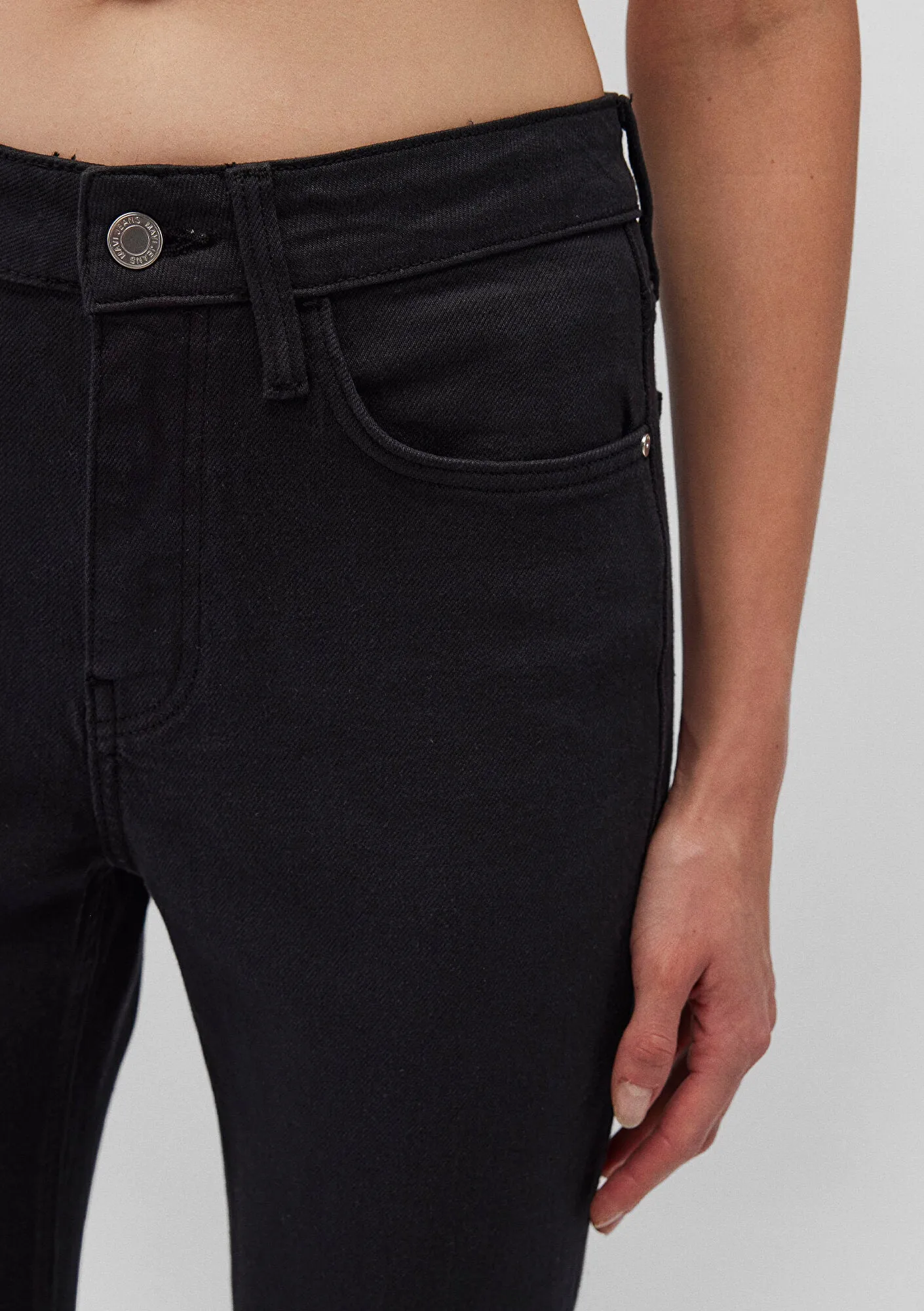 Bliss Black Denım Jean Pants