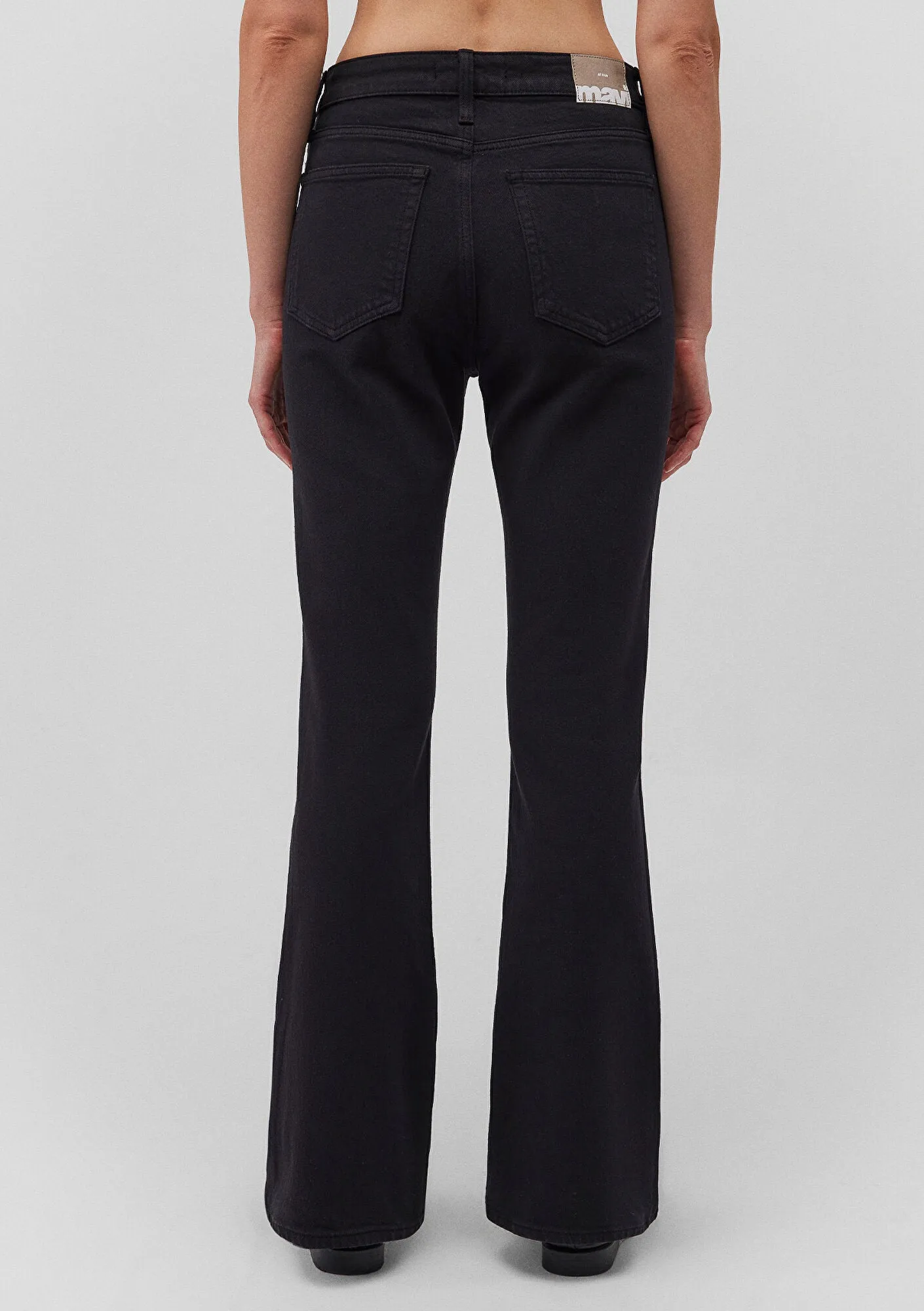 Bliss Black Denım Jean Pants