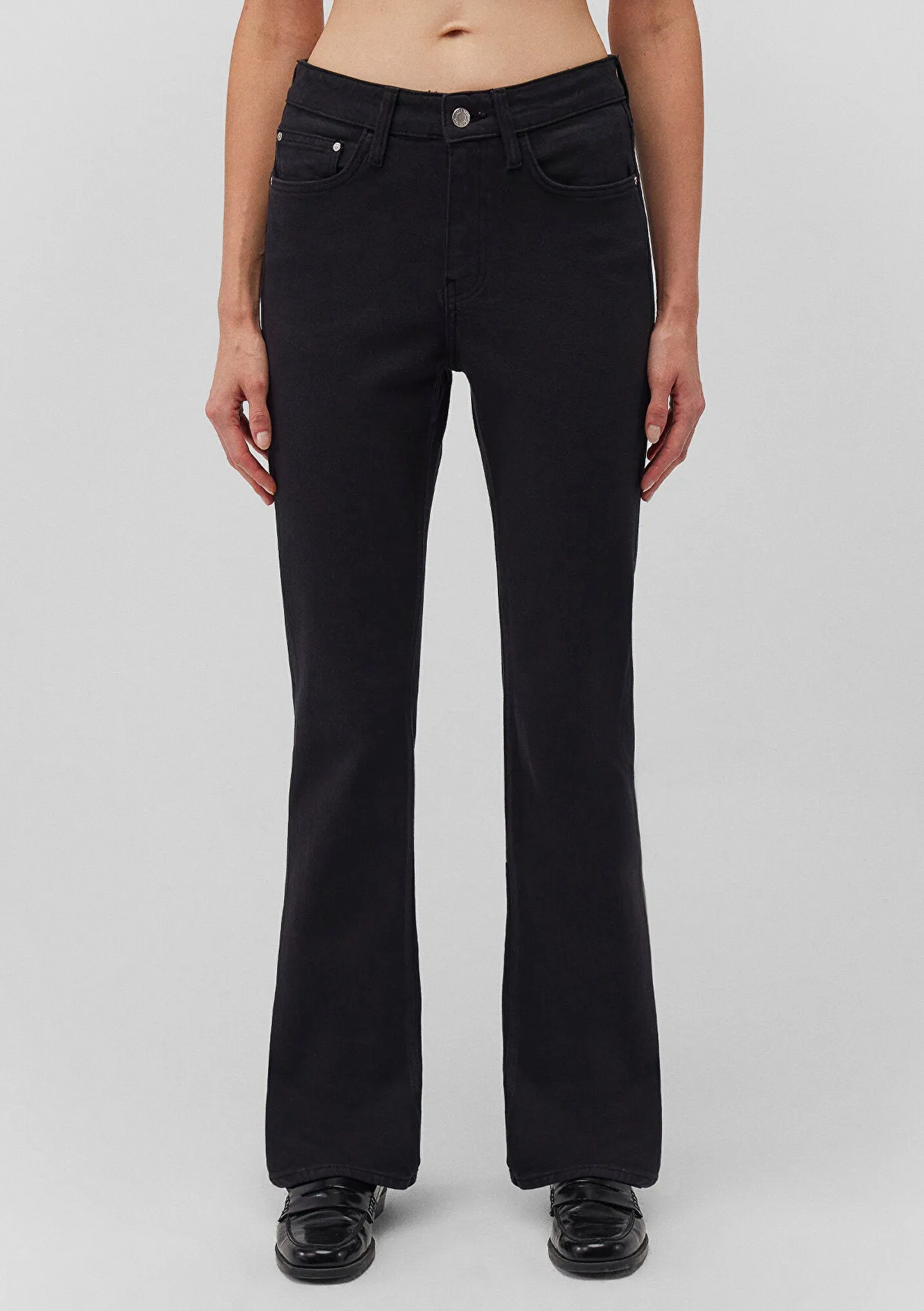 Bliss Black Denım Jean Pants