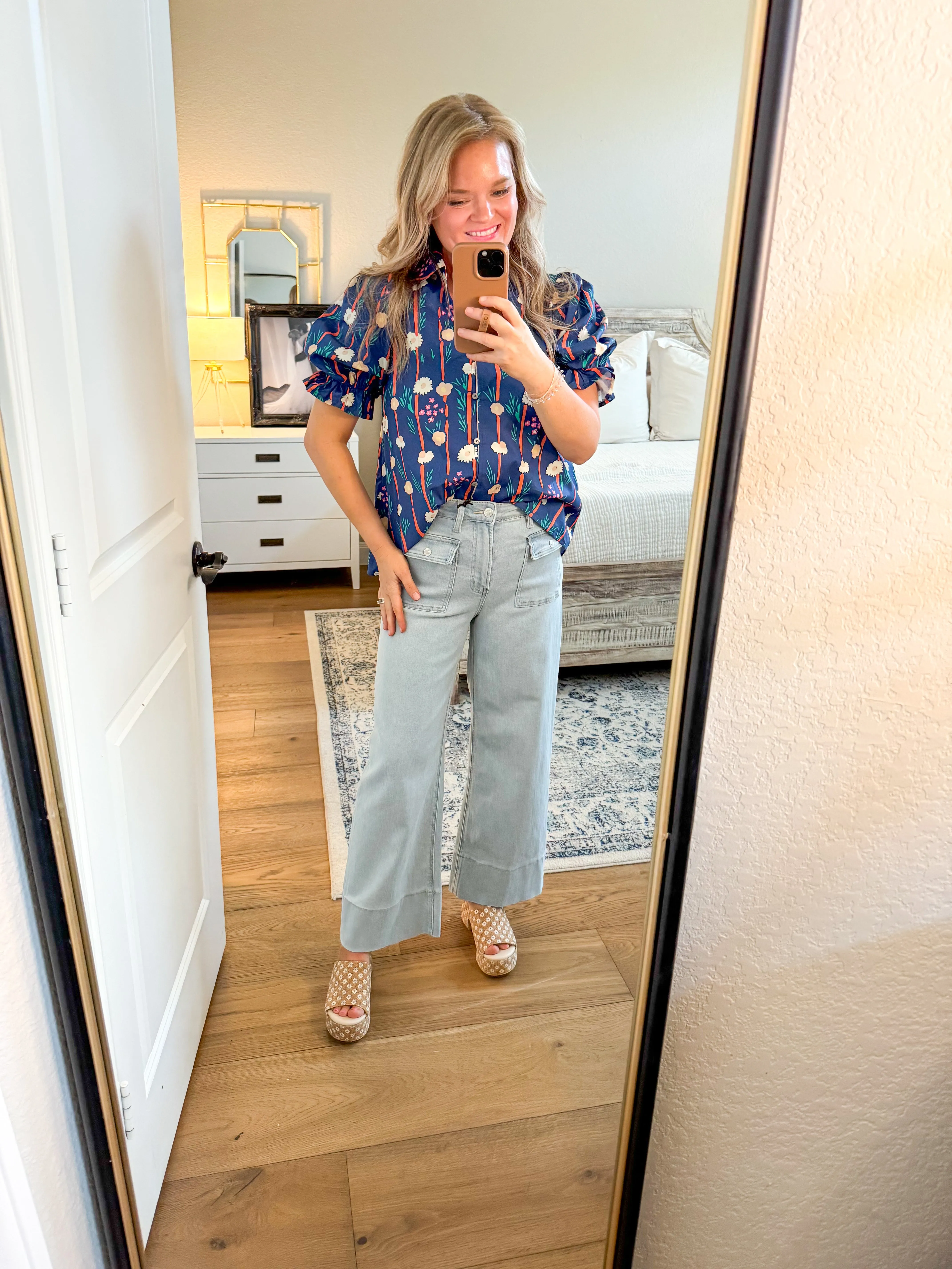 Blue Fields Blouse