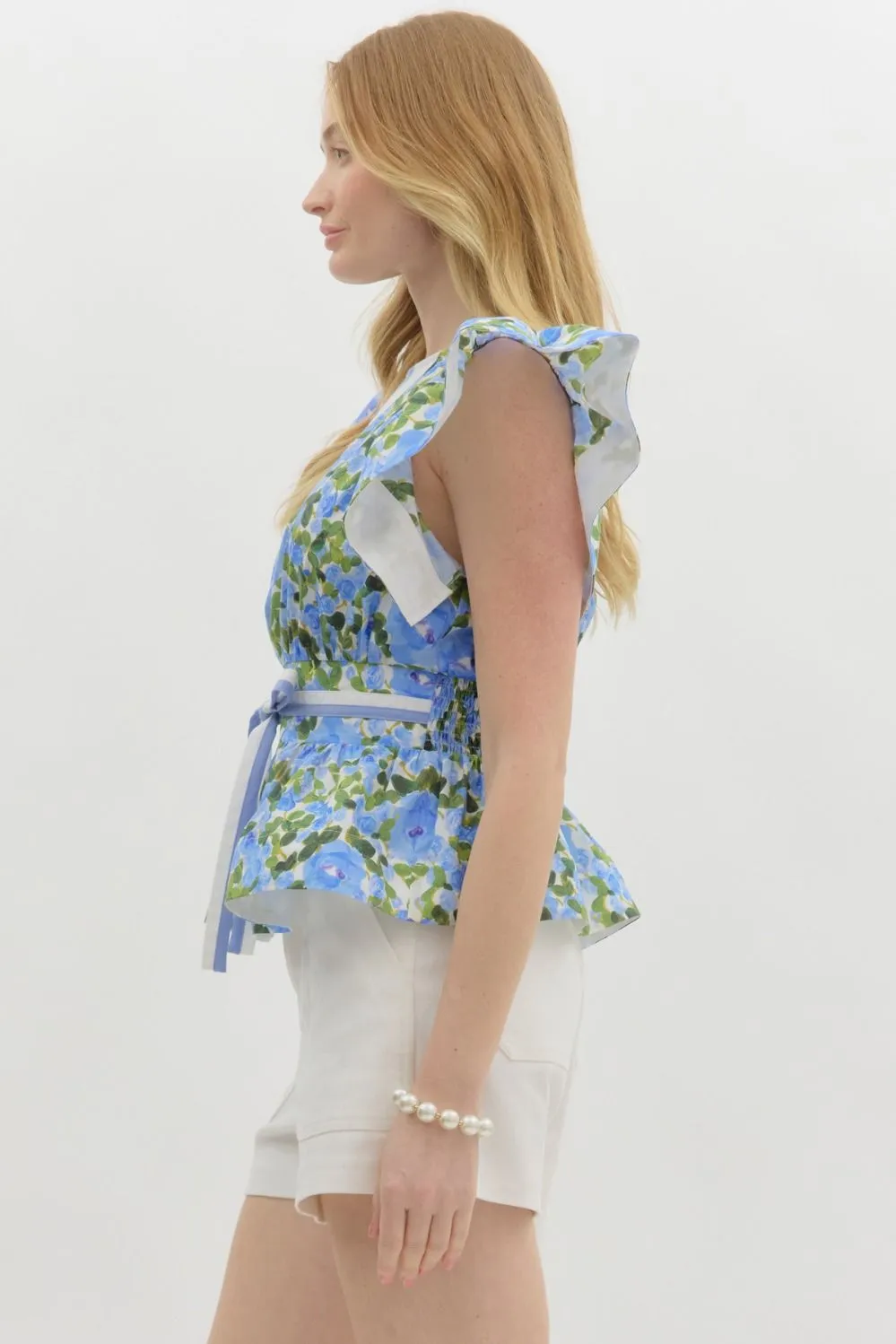 Blue Garden Blouse