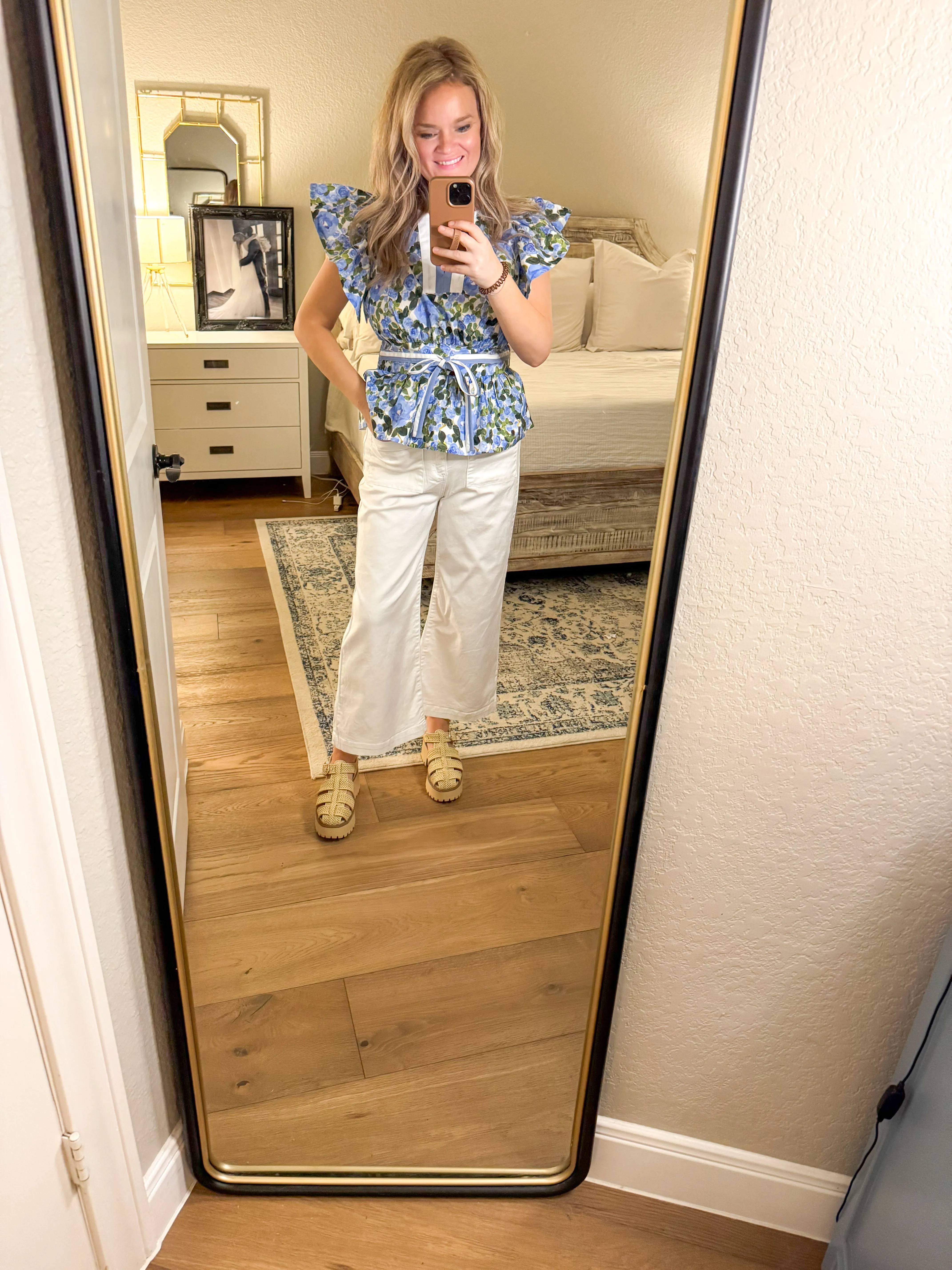 Blue Garden Blouse