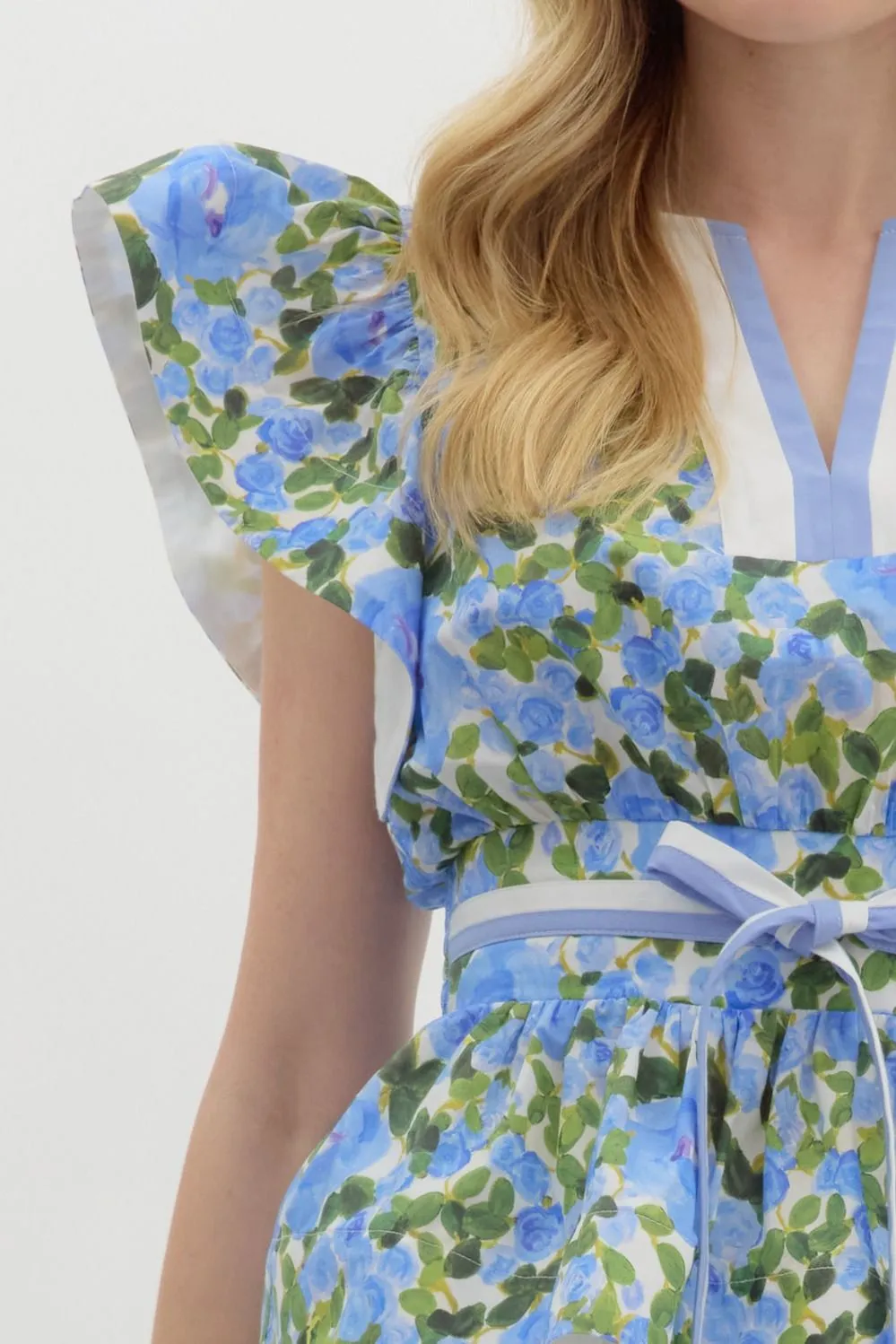 Blue Garden Blouse
