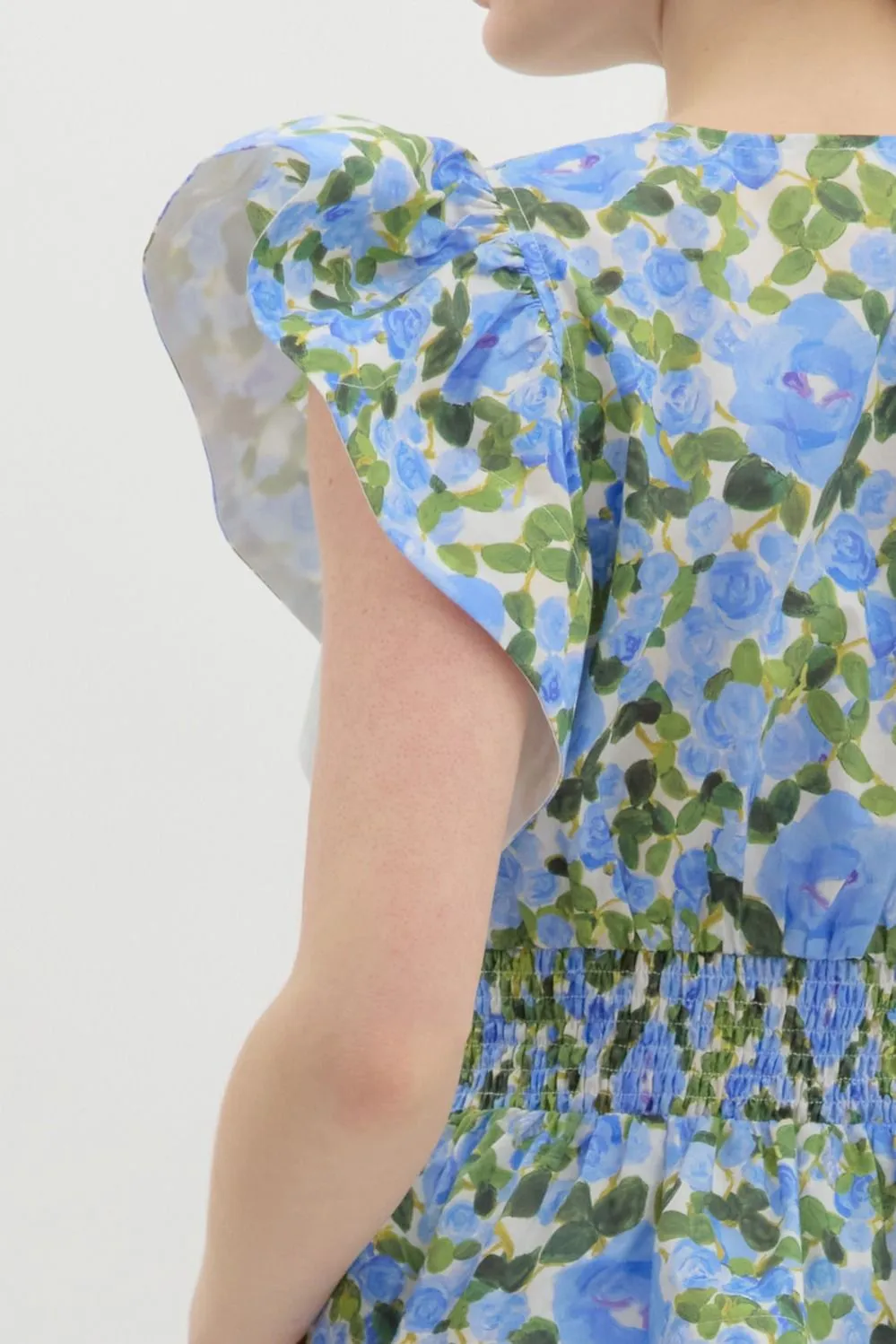 Blue Garden Blouse