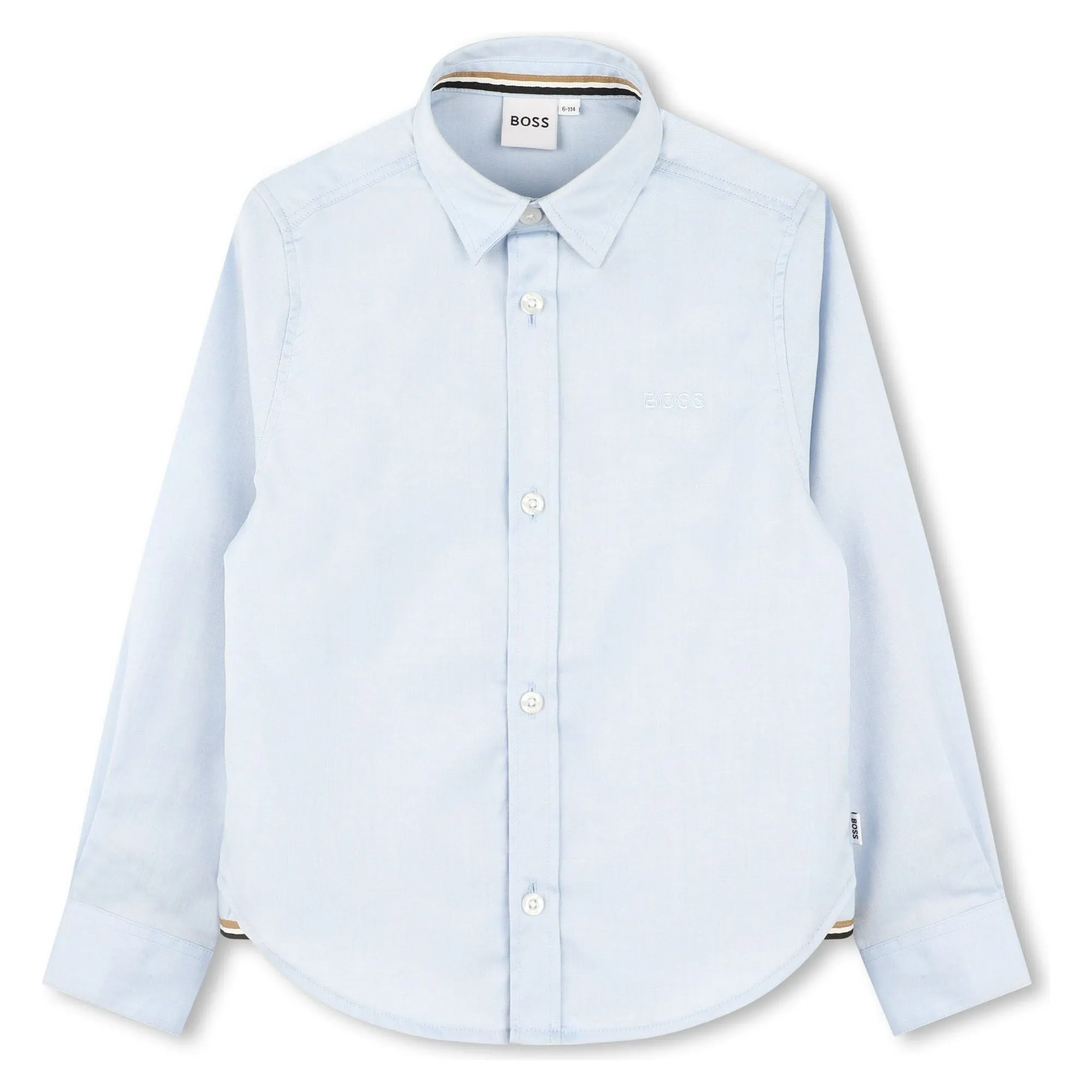 BOSS LS Shirt - Pale Blue