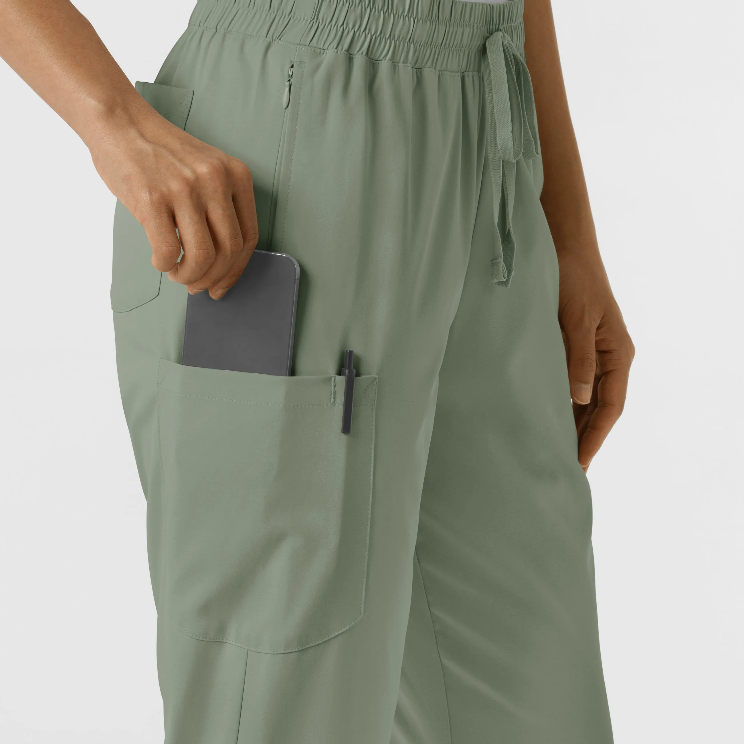 Boundless 5251 Bootcut Scrub Pants Sage