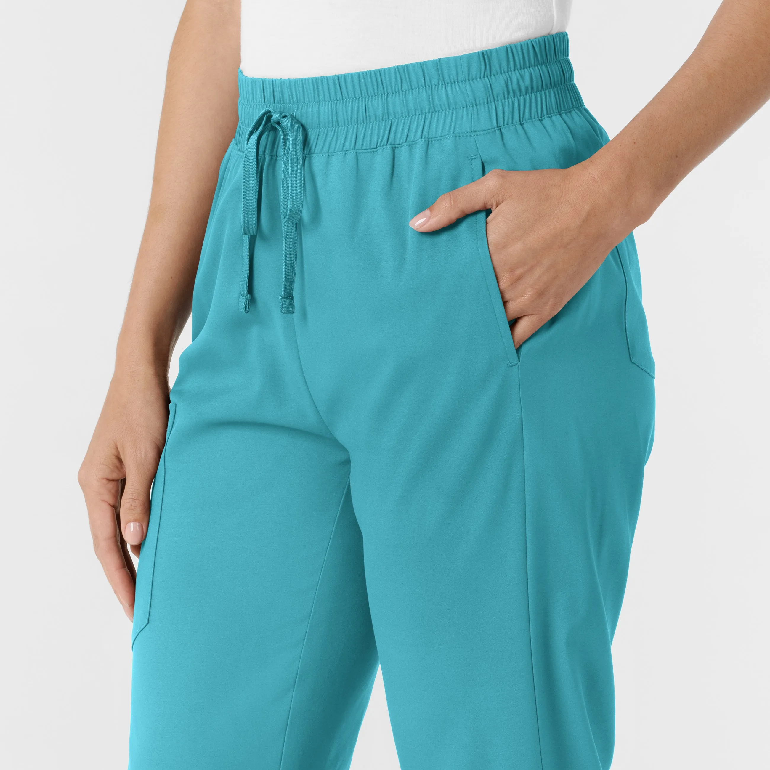 Boundless 5251 Bootcut Scrub Pants Teal