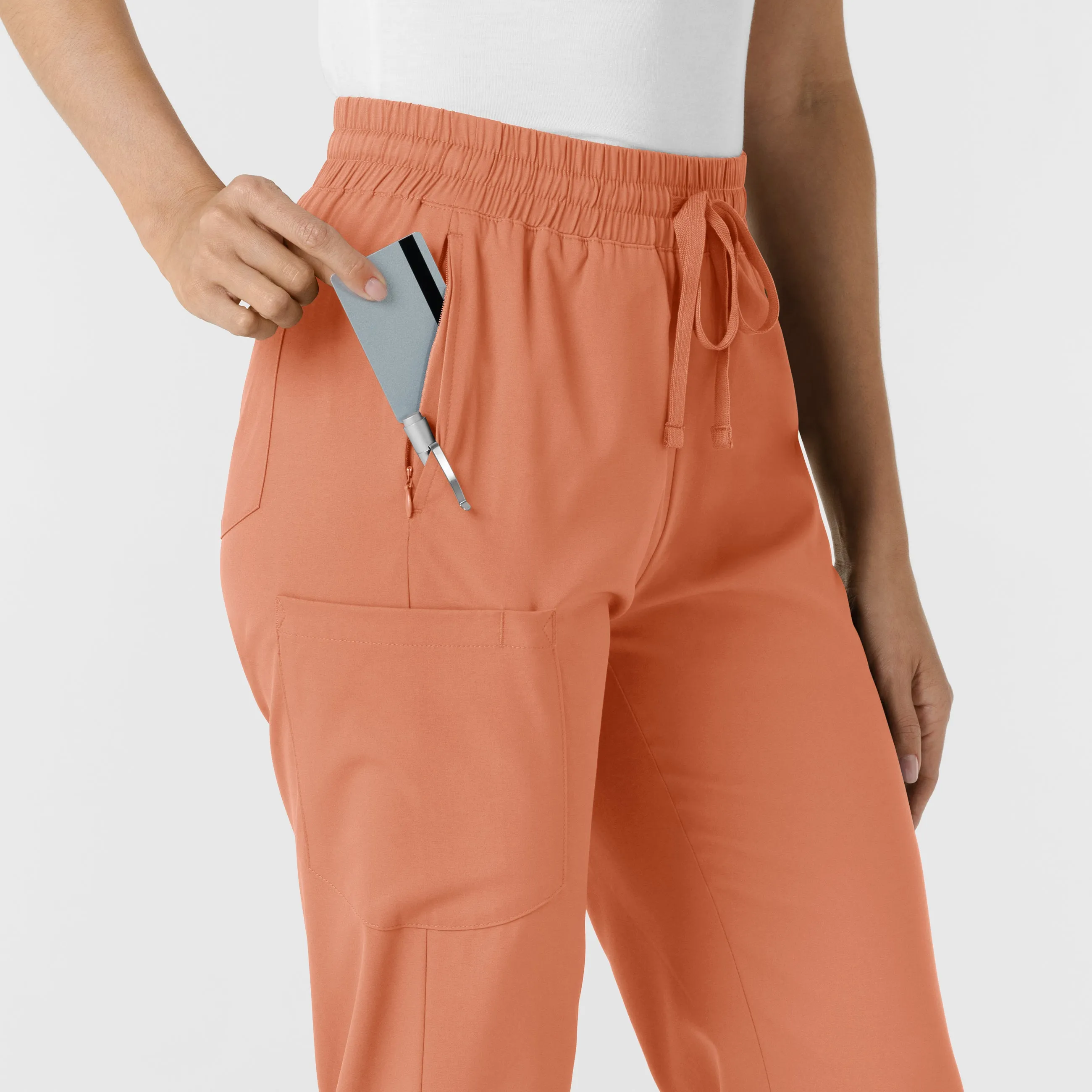 Boundless 5251 Bootcut Scrub Pants Terracotta