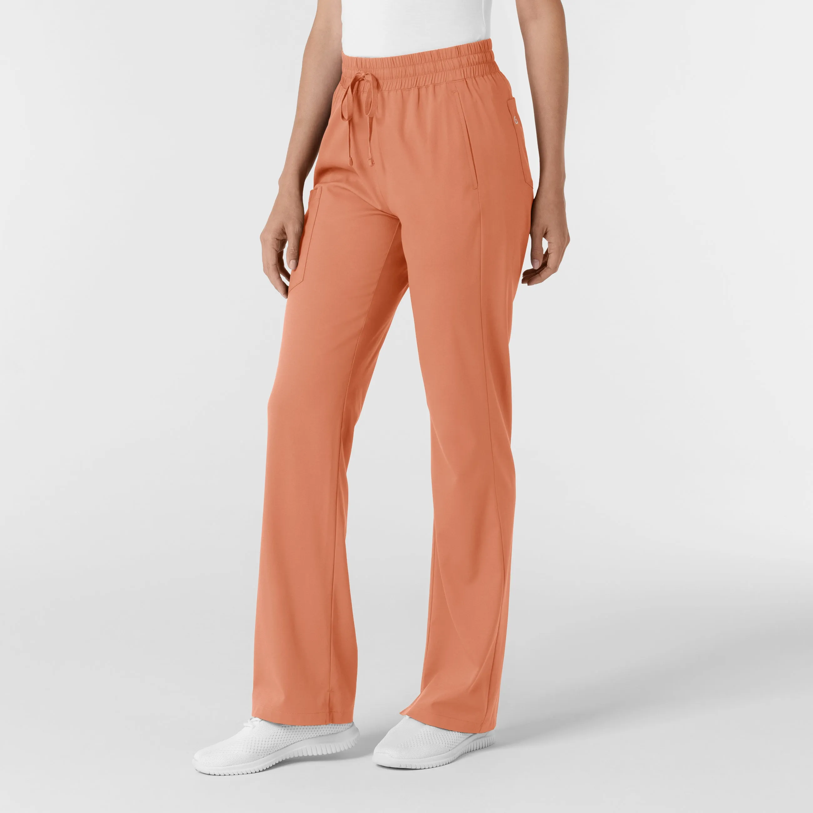 Boundless 5251 Bootcut Scrub Pants Terracotta