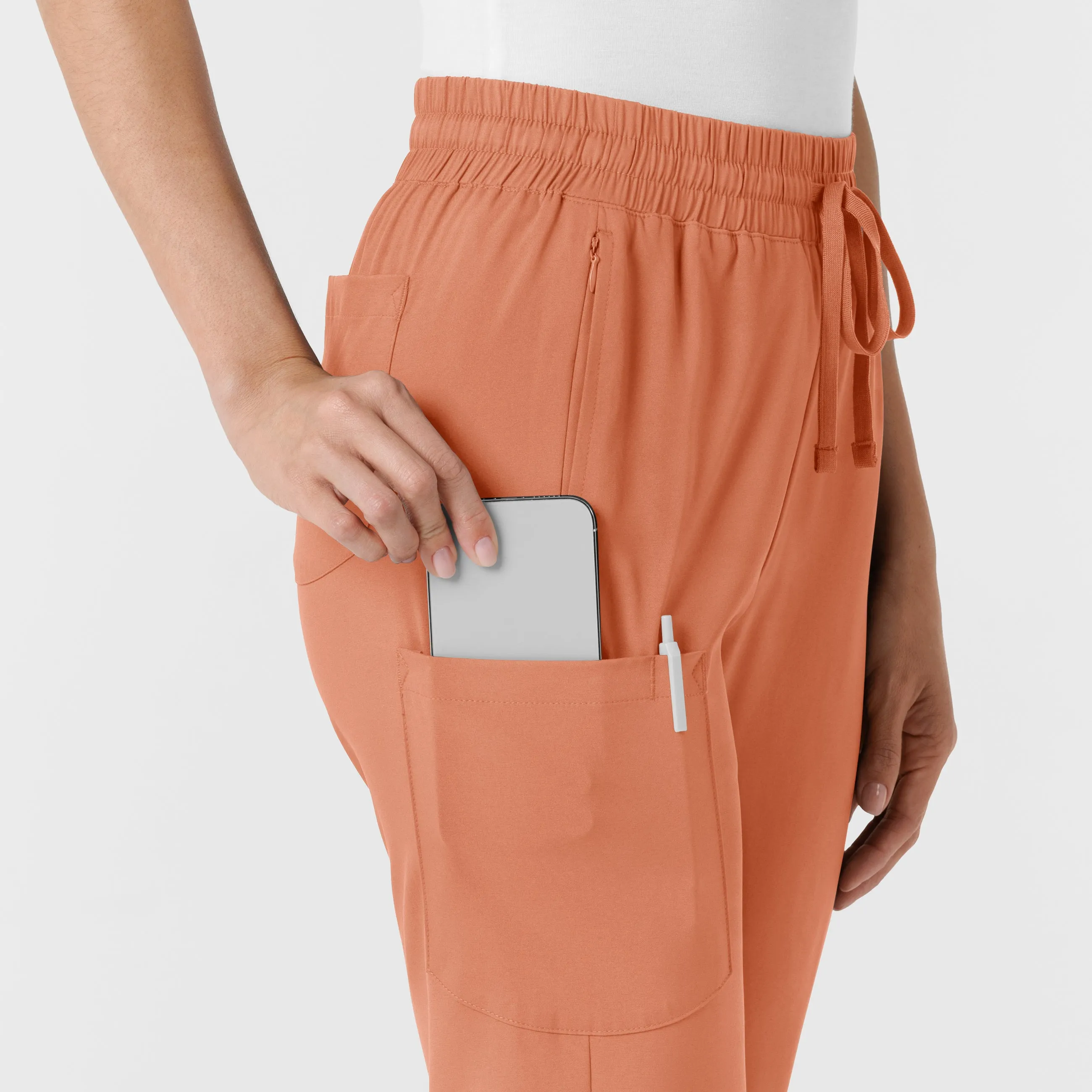 Boundless 5251 Bootcut Scrub Pants Terracotta