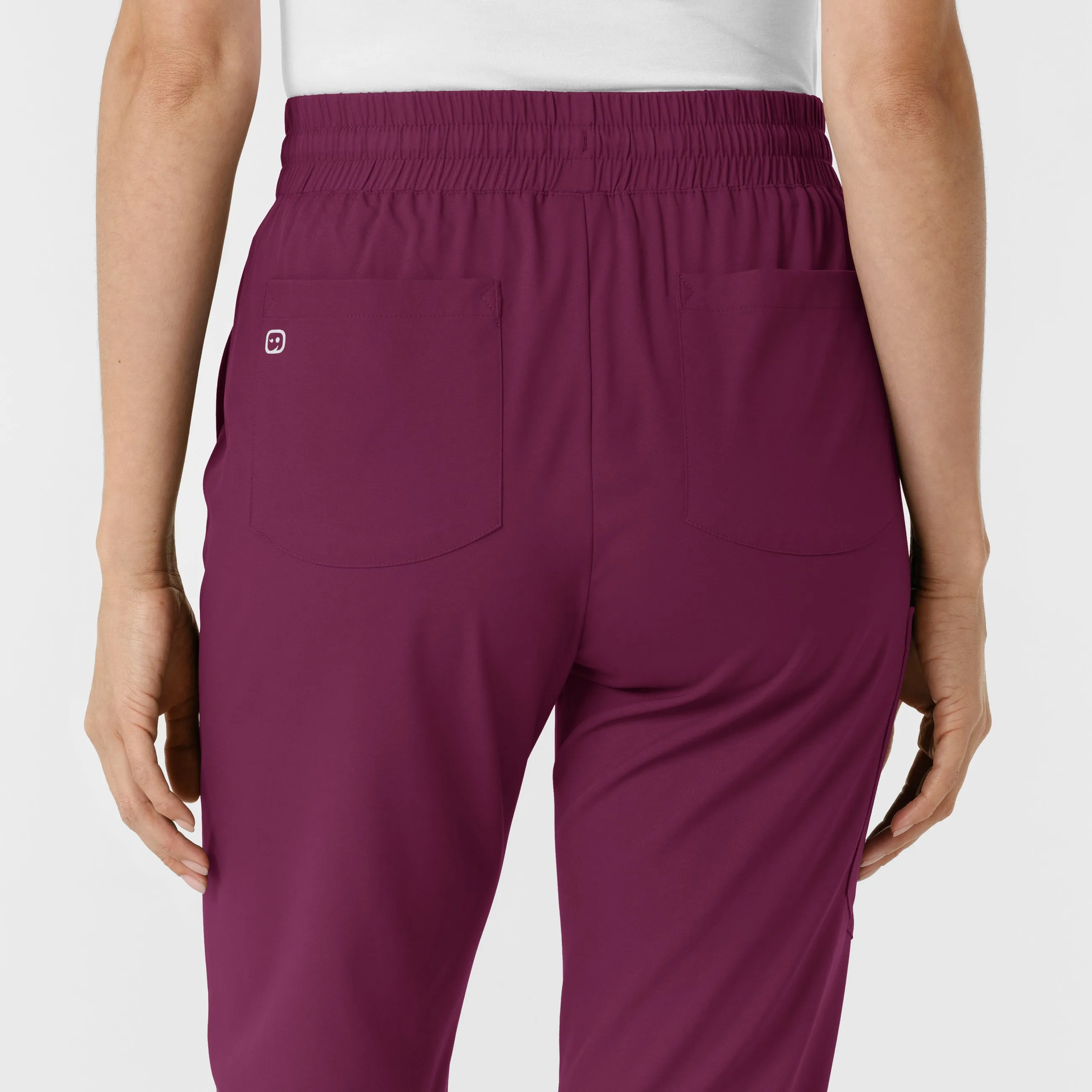 Boundless 5251 Bootcut Scrub Pants Wine