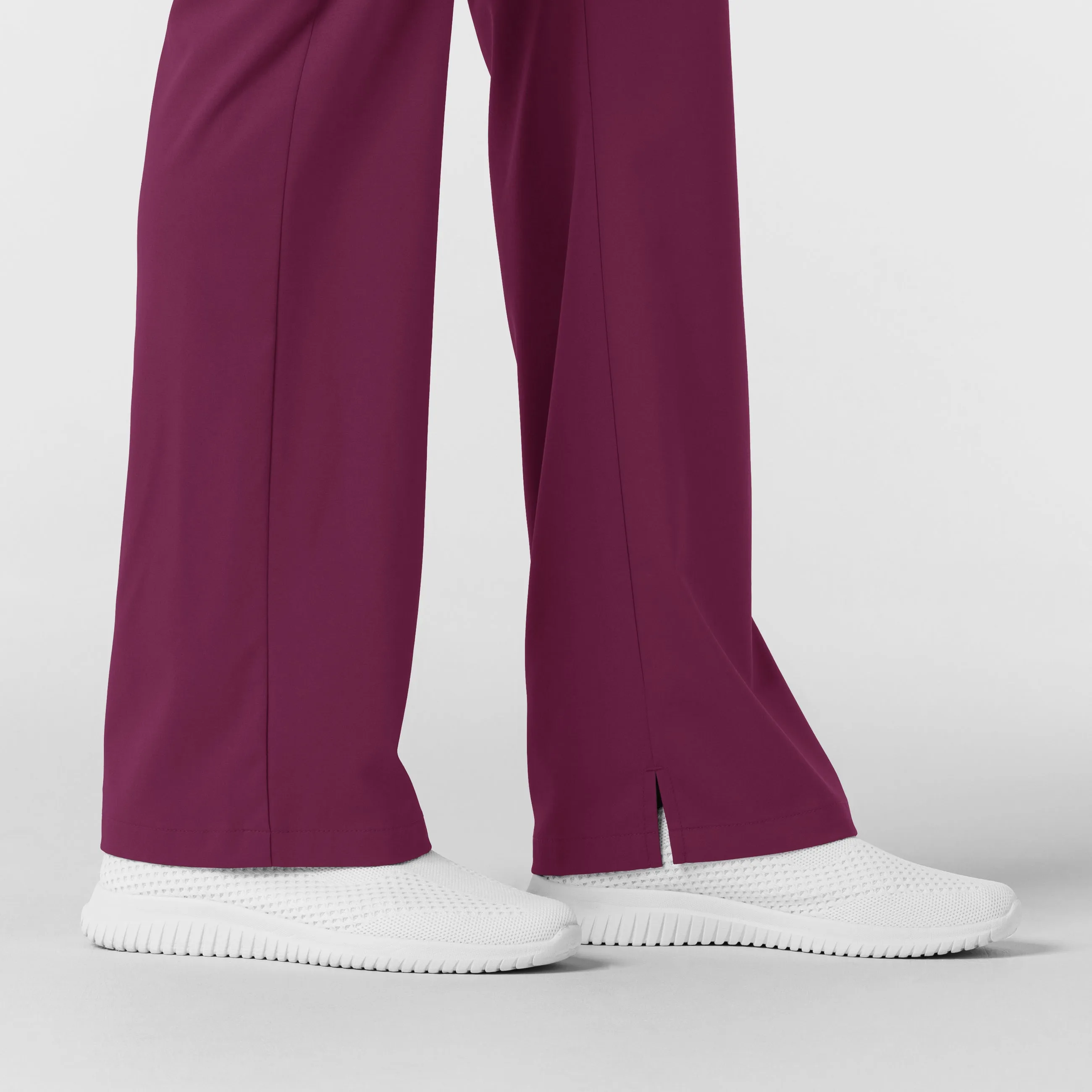 Boundless 5251 Bootcut Scrub Pants Wine