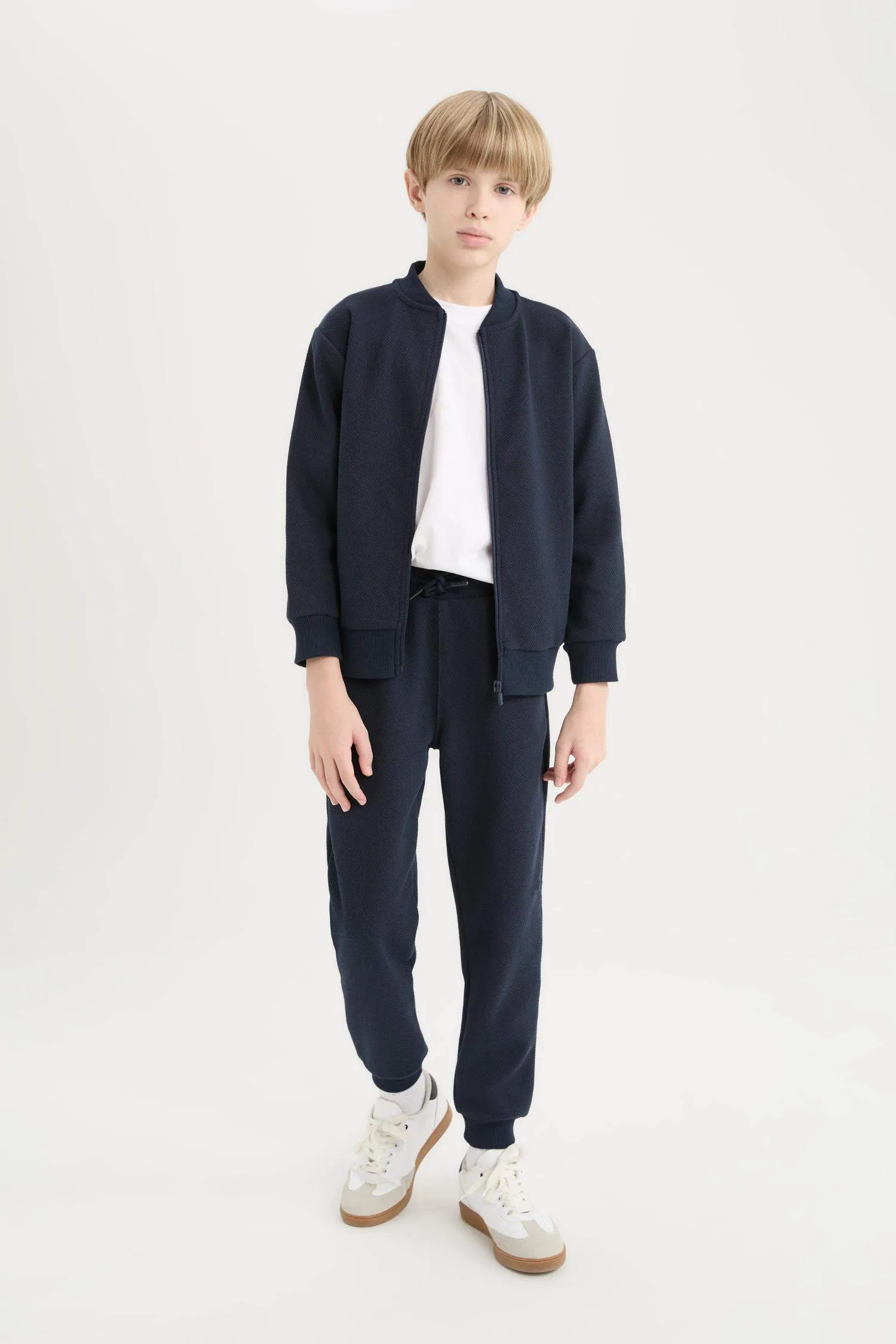 Boy Elastic Waist Basic Sweatpants