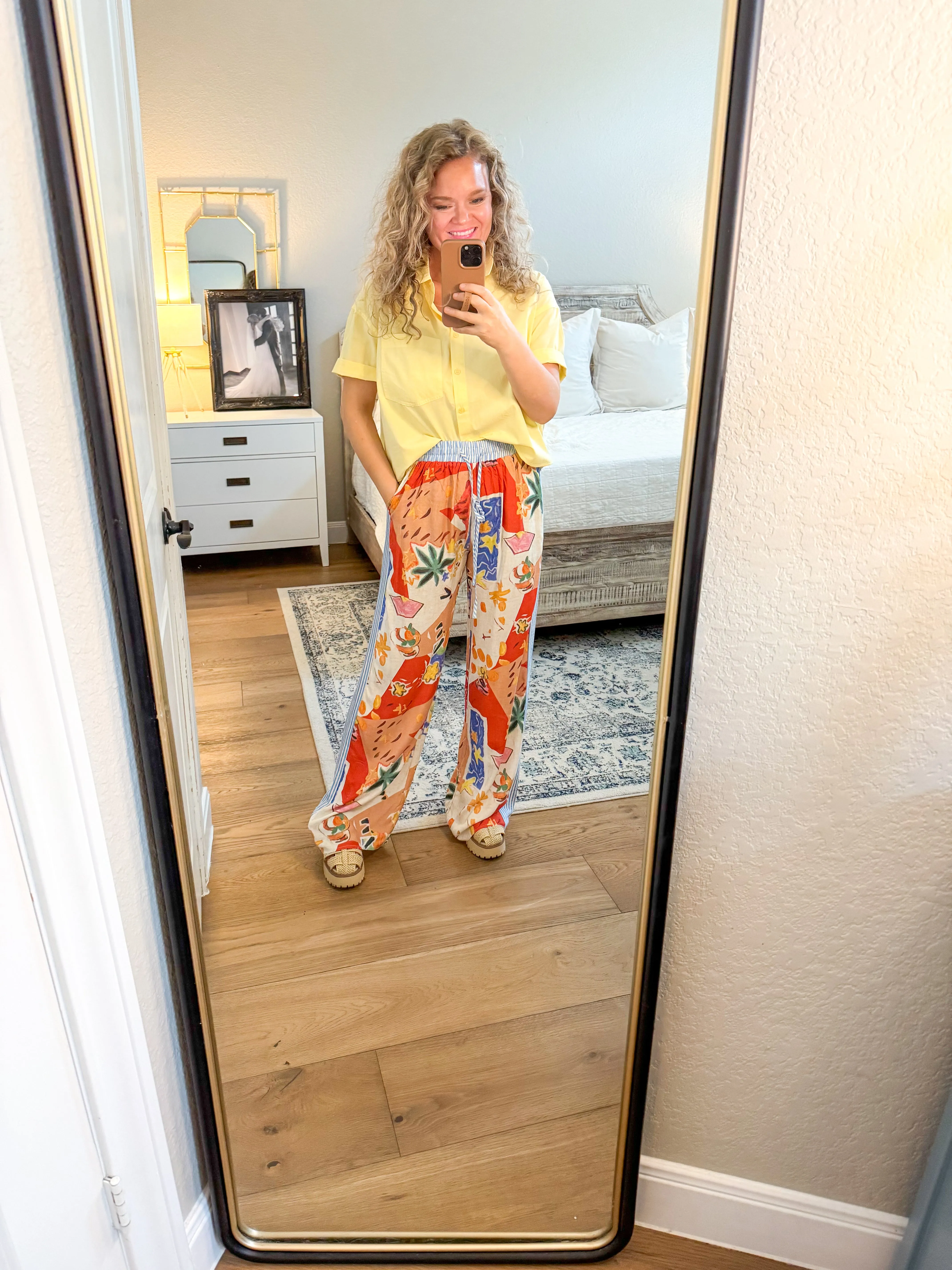 Butter Yellow Button Down