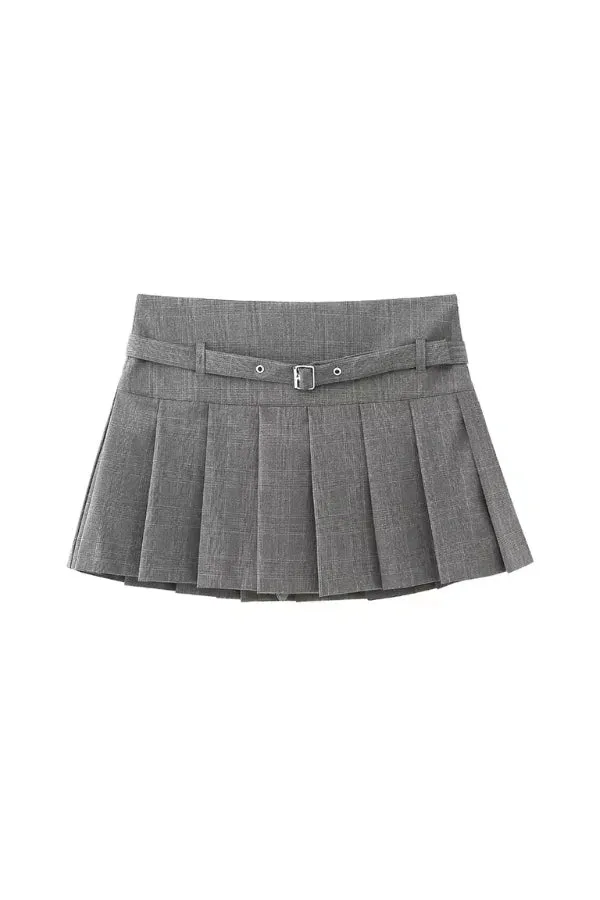 Calista Pleated Mini Skirt