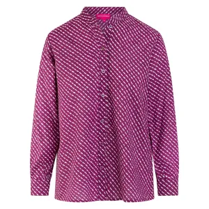 Caro Button Through Blouse