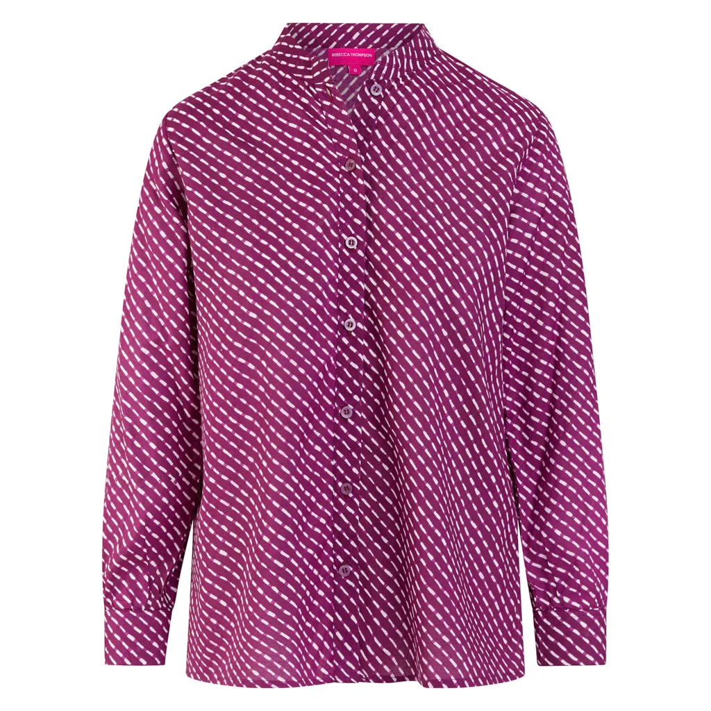 Caro Button Through Blouse