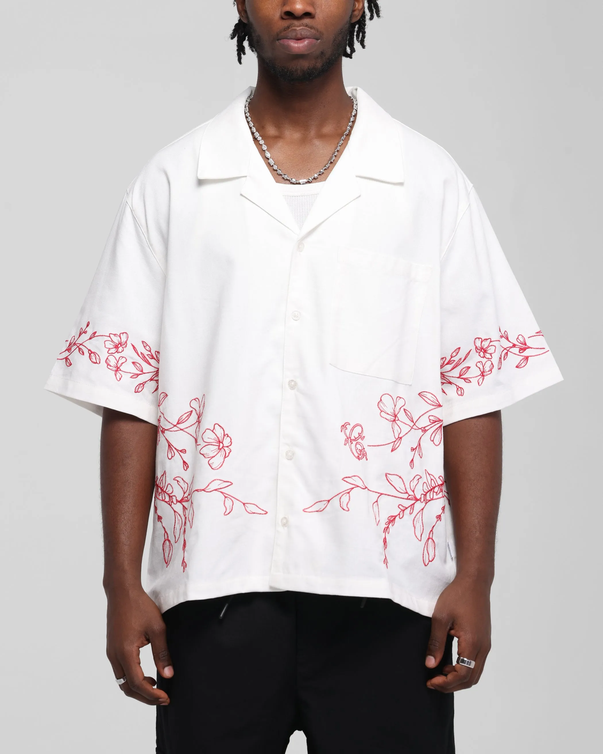 Carre Botanica Button Up Shirt Off White