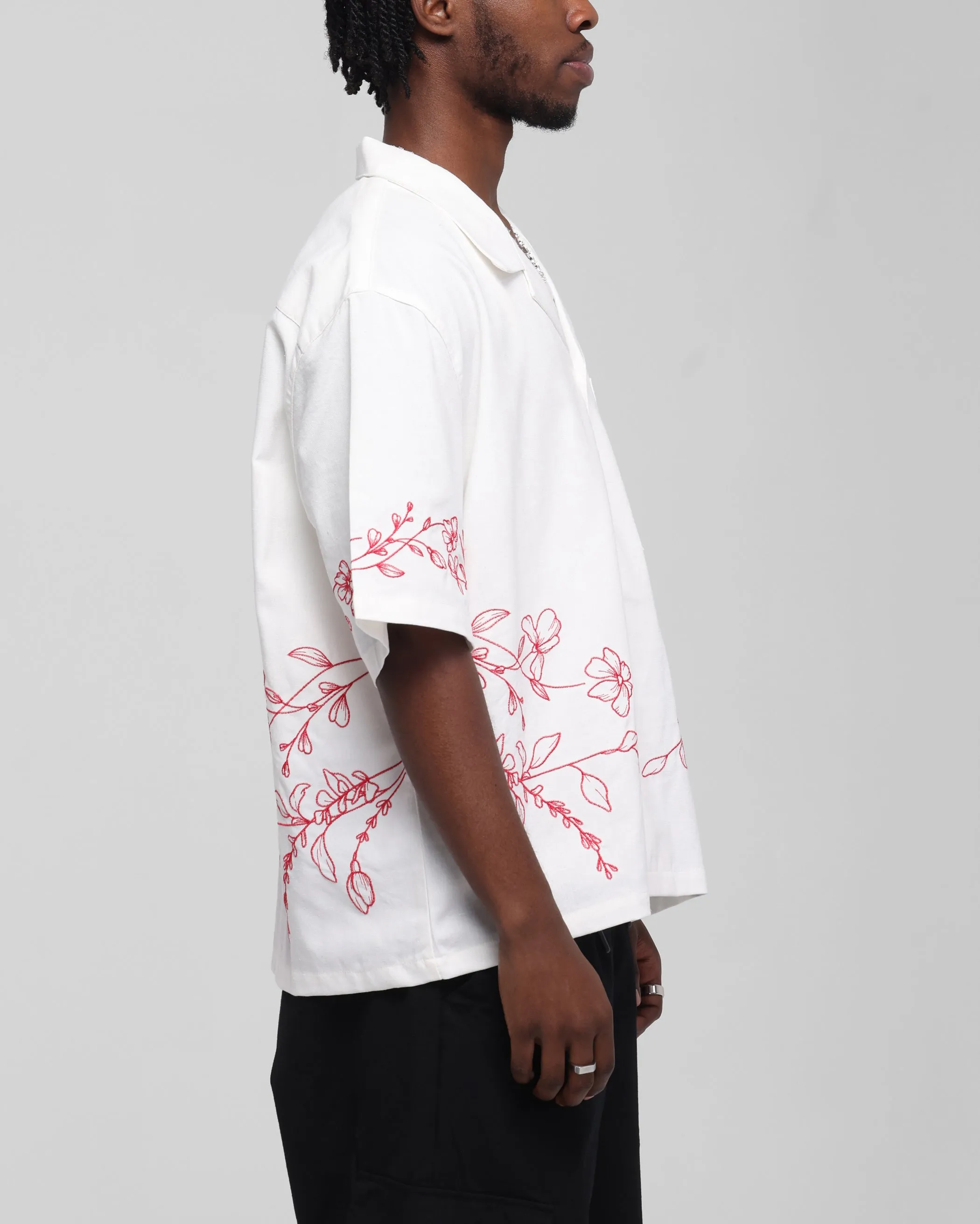 Carre Botanica Button Up Shirt Off White